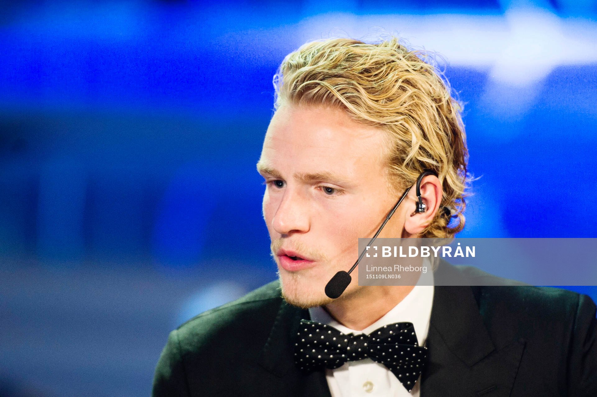 Oscar Hiljemark i TV4-studion