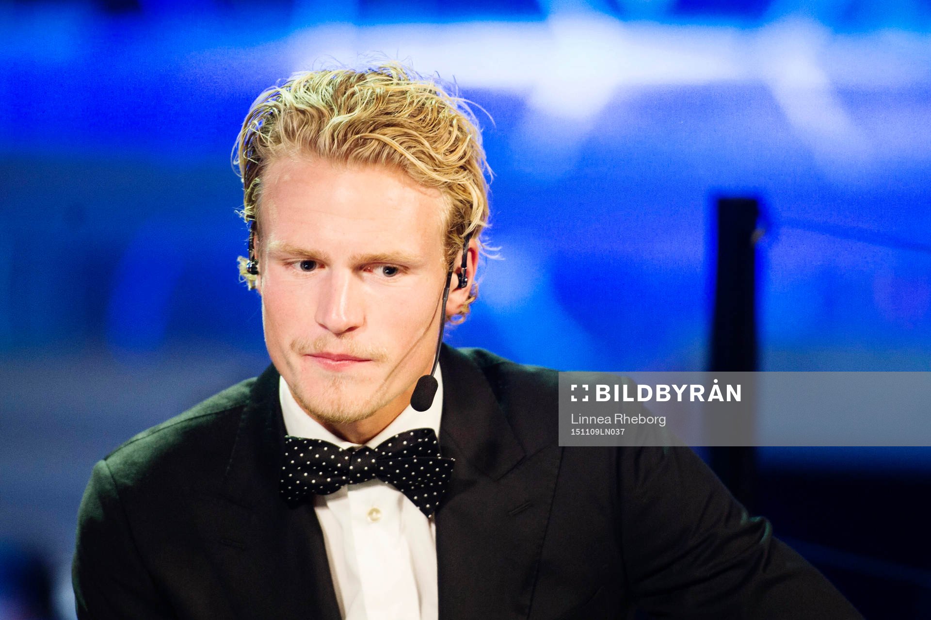Oscar Hiljemark i TV4-studion