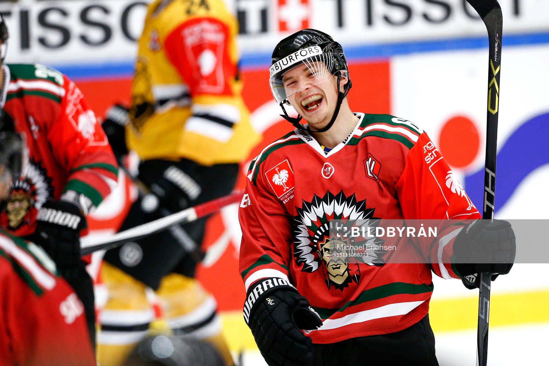 Frölundas Artturi Lehkonen jublar