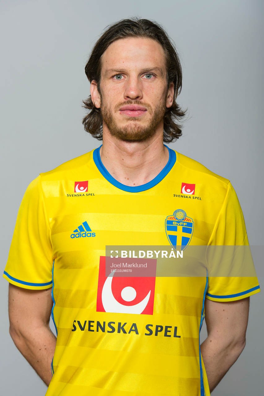 Gustav Svensson, spelare i Sveriges fotbollslandslag