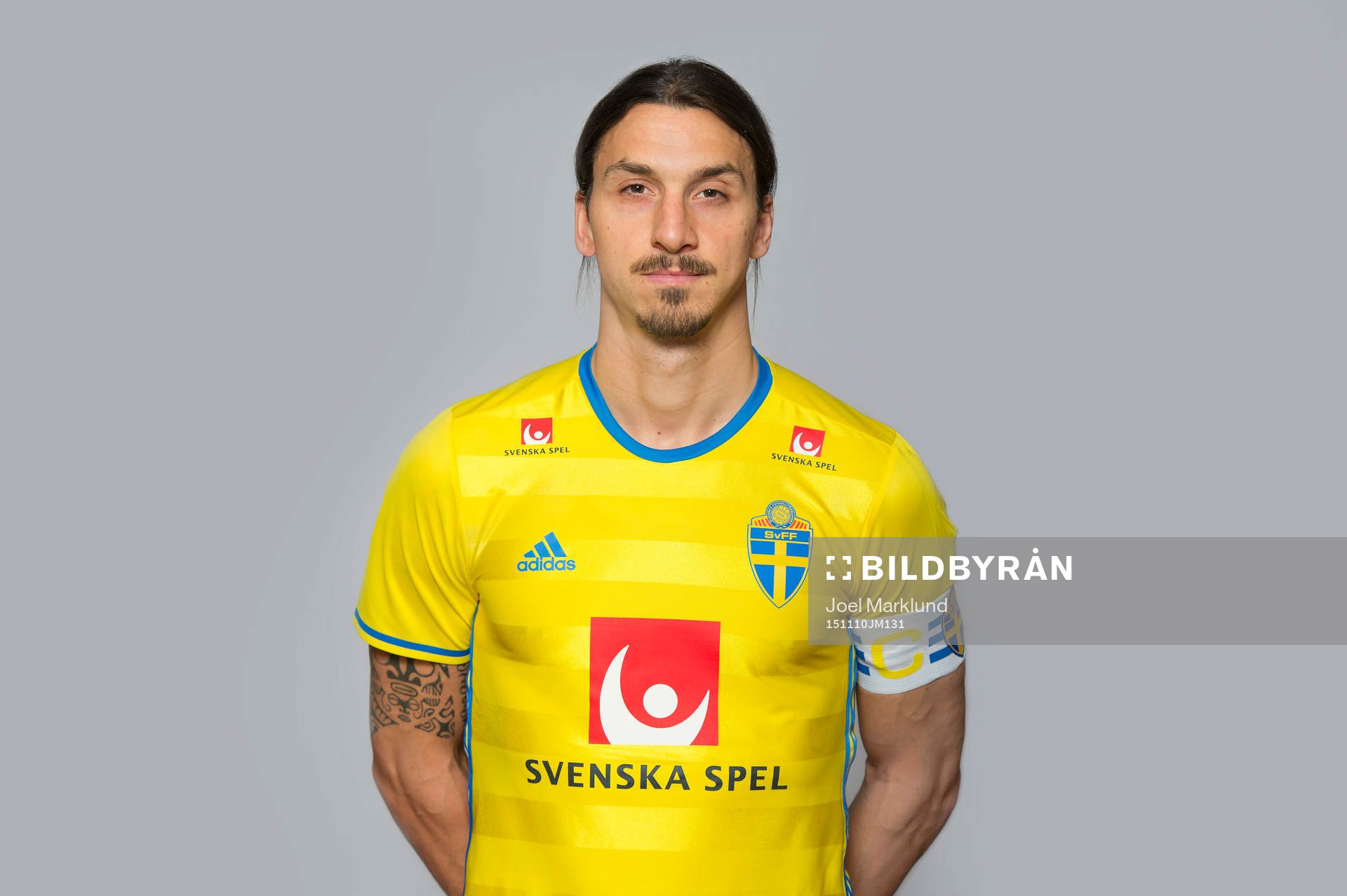 Zlatan Ibrahimovic, spelare i Sveriges fotbollslandslag