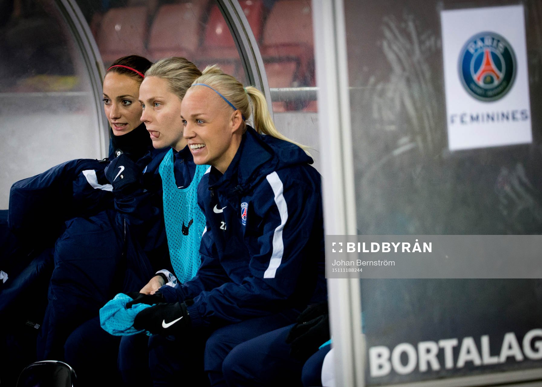 Paris SG Kosovare Asllani, Lisa Dahlkvist och Caroline