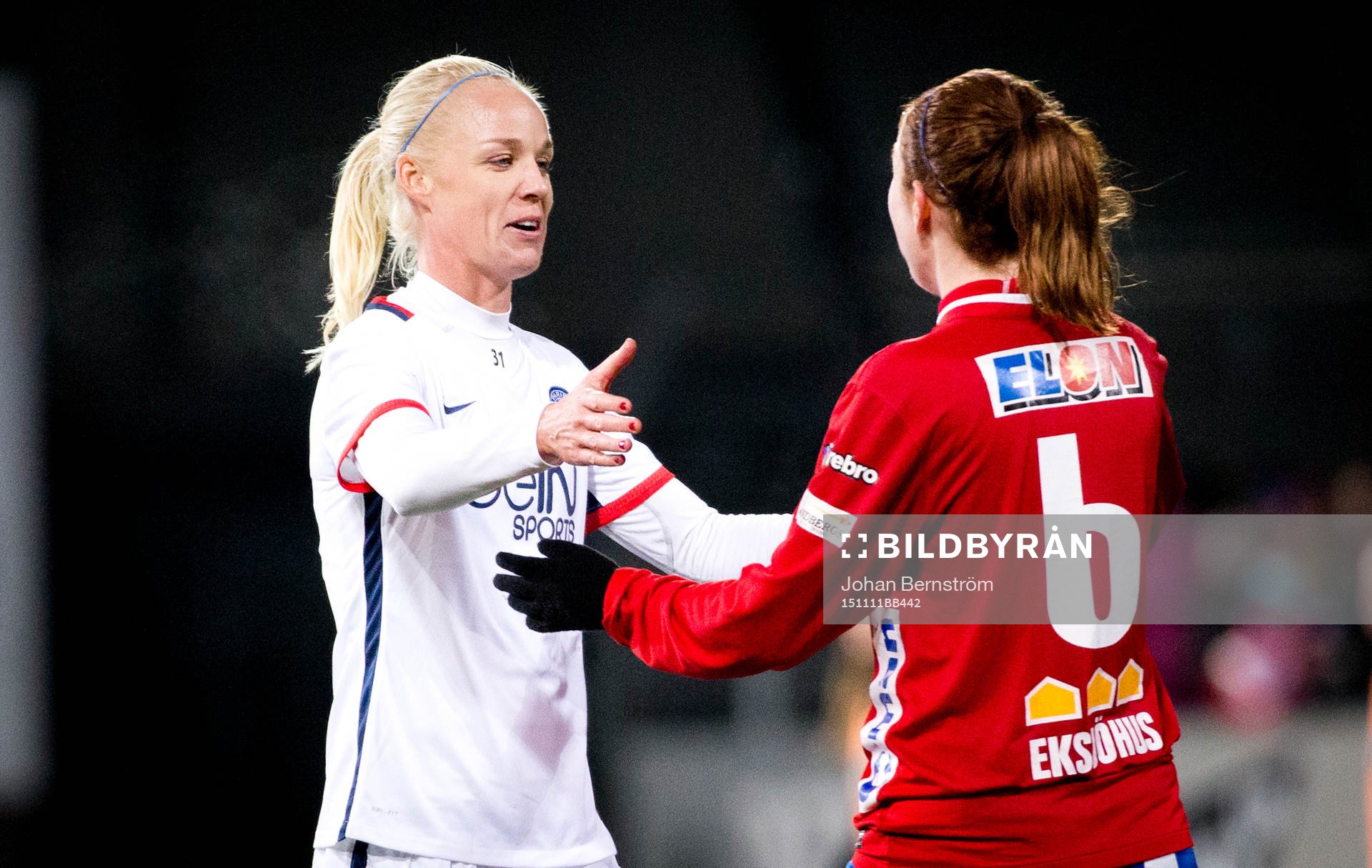 Paris SG Caroline Seger tackar KIF Örebro Marina