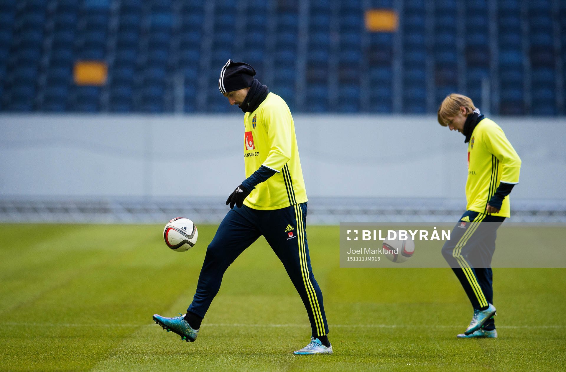 Zlatan Ibrahimovic och Emil Forsberg