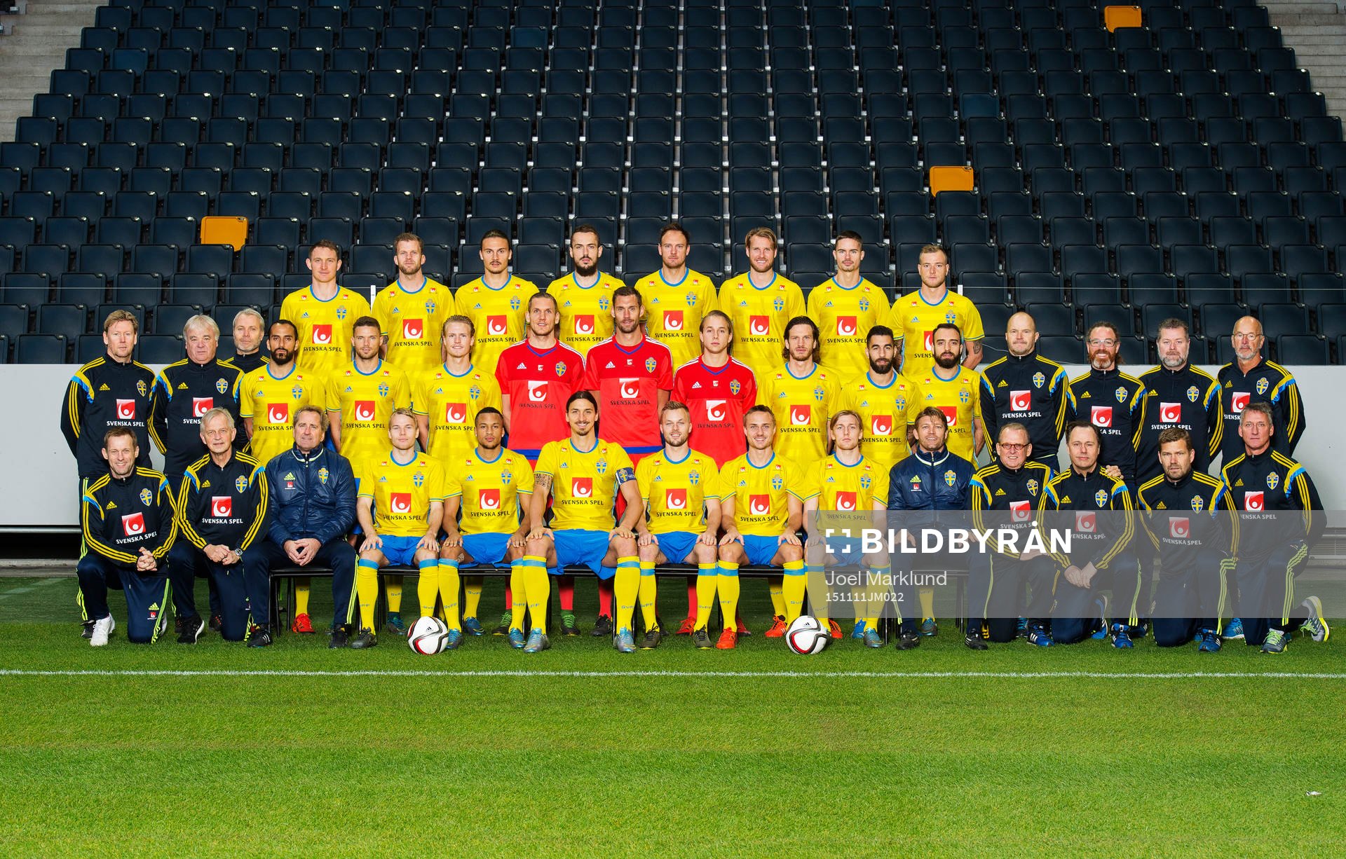 Sveriges fotbollslandslag med ledare
