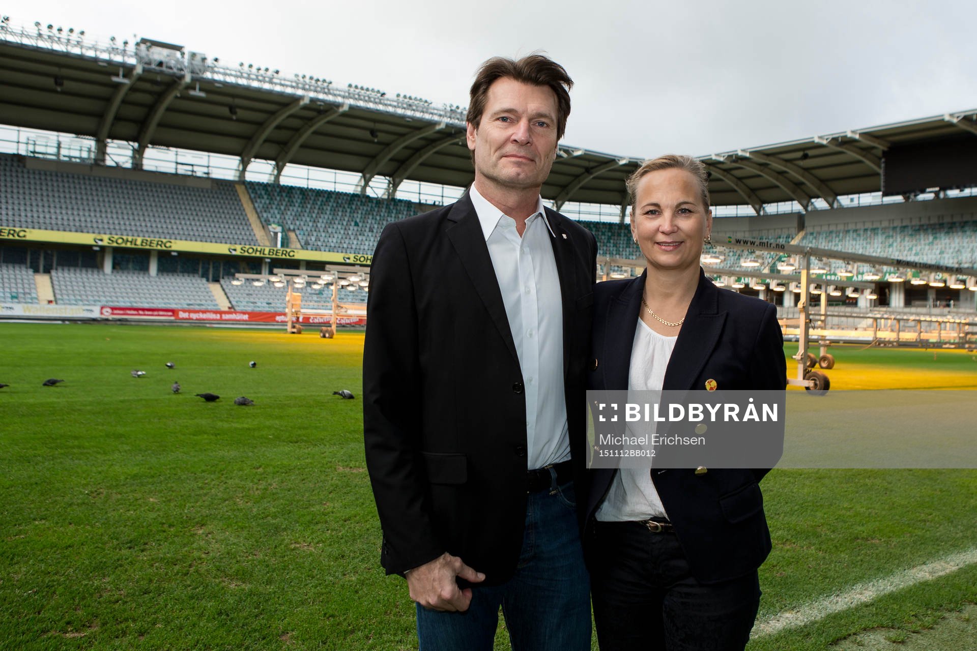 IFK Göteborgs klubbdirektör Martin Kurzwelly och Got