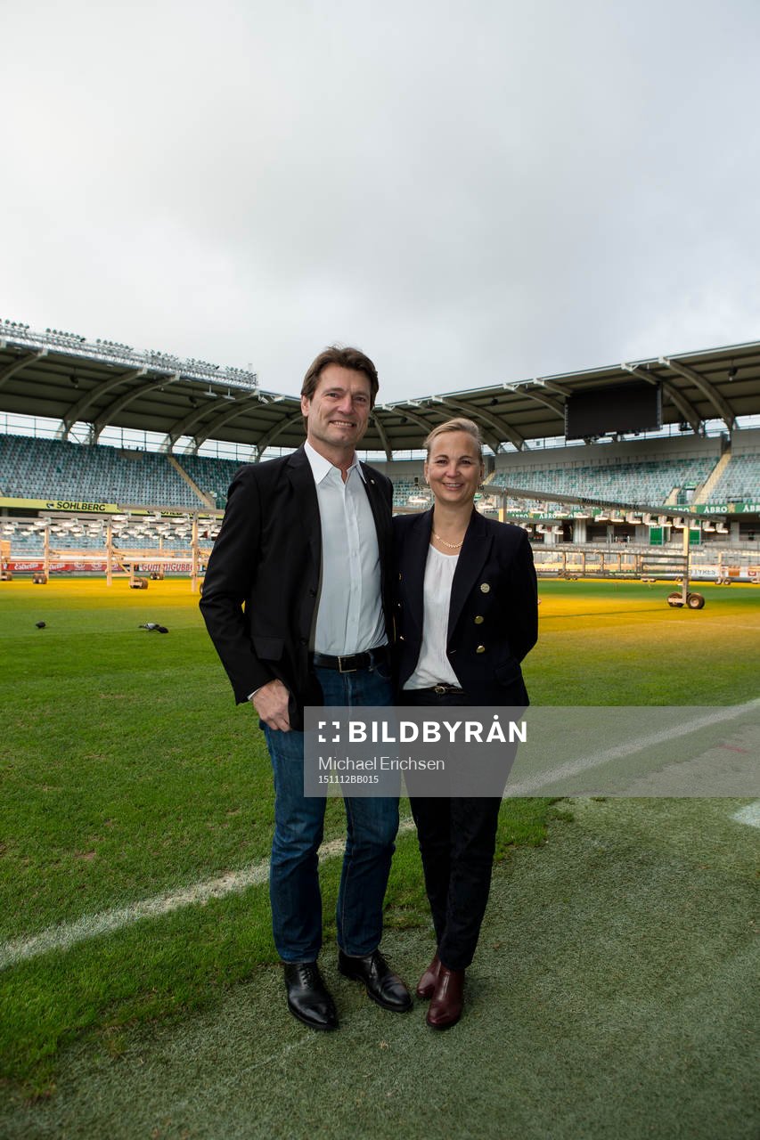 IFK Göteborgs klubbdirektör Martin Kurzwelly och Got