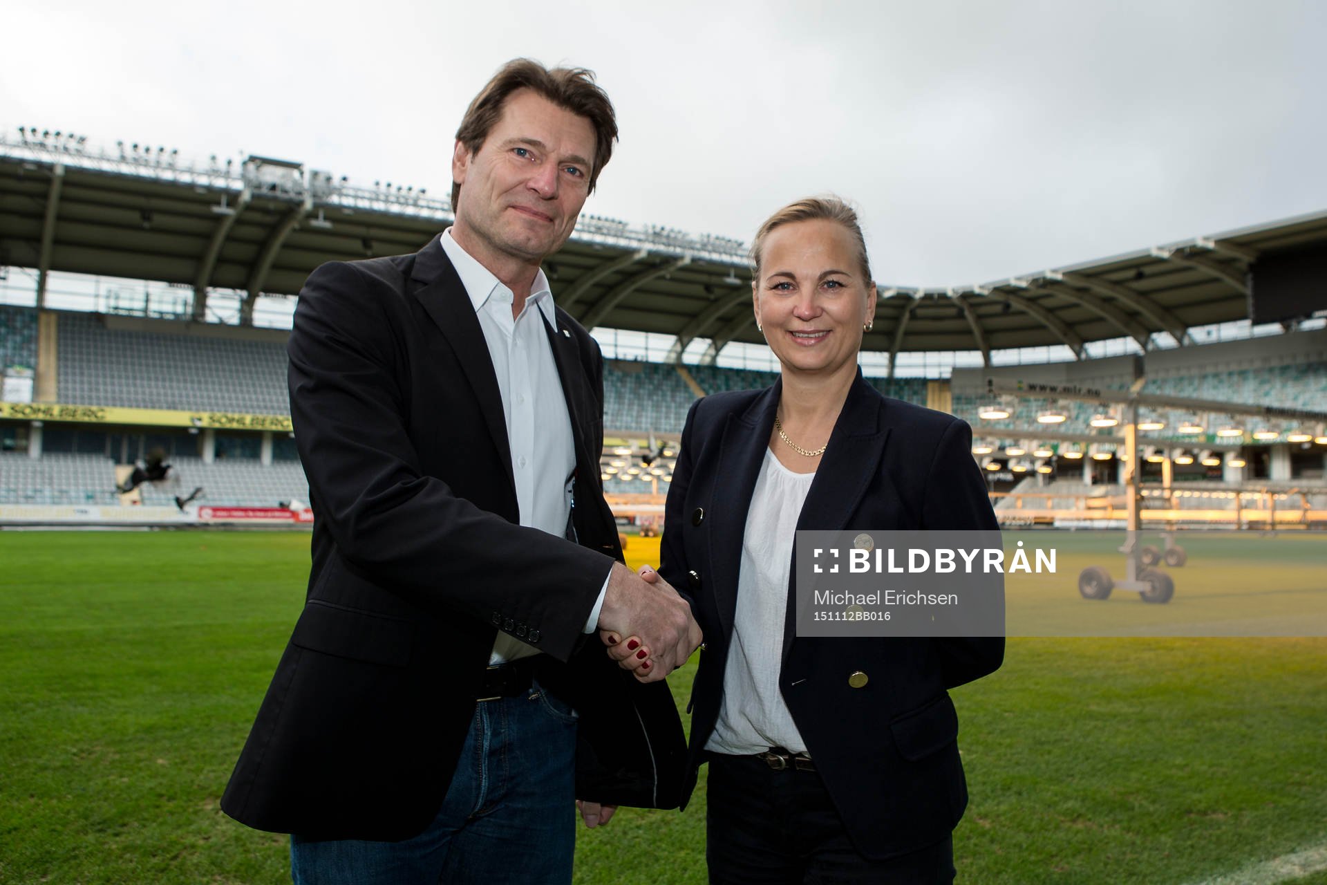IFK Göteborgs klubbdirektör Martin Kurzwelly och Got