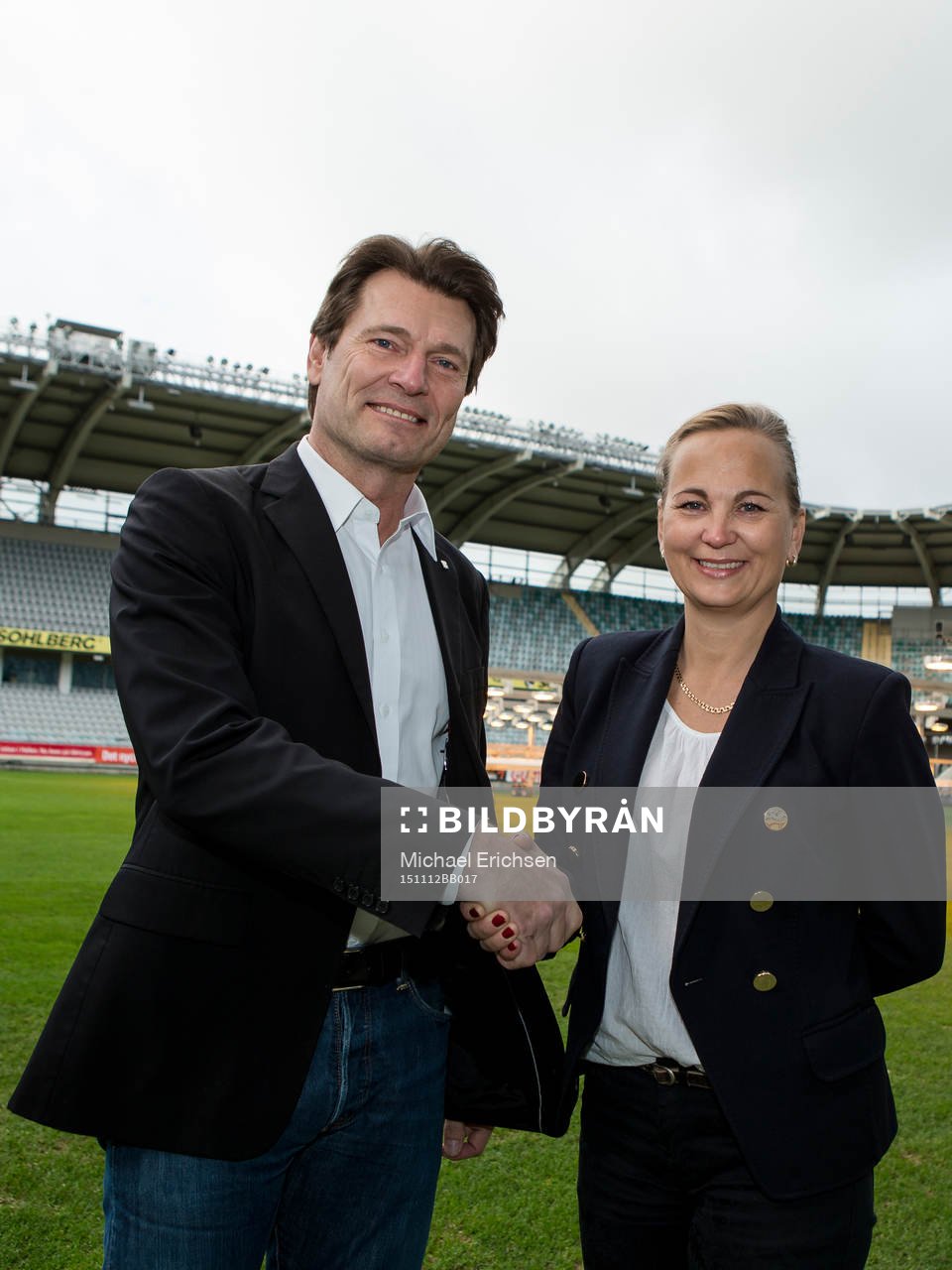 IFK Göteborgs klubbdirektör Martin Kurzwelly och Got