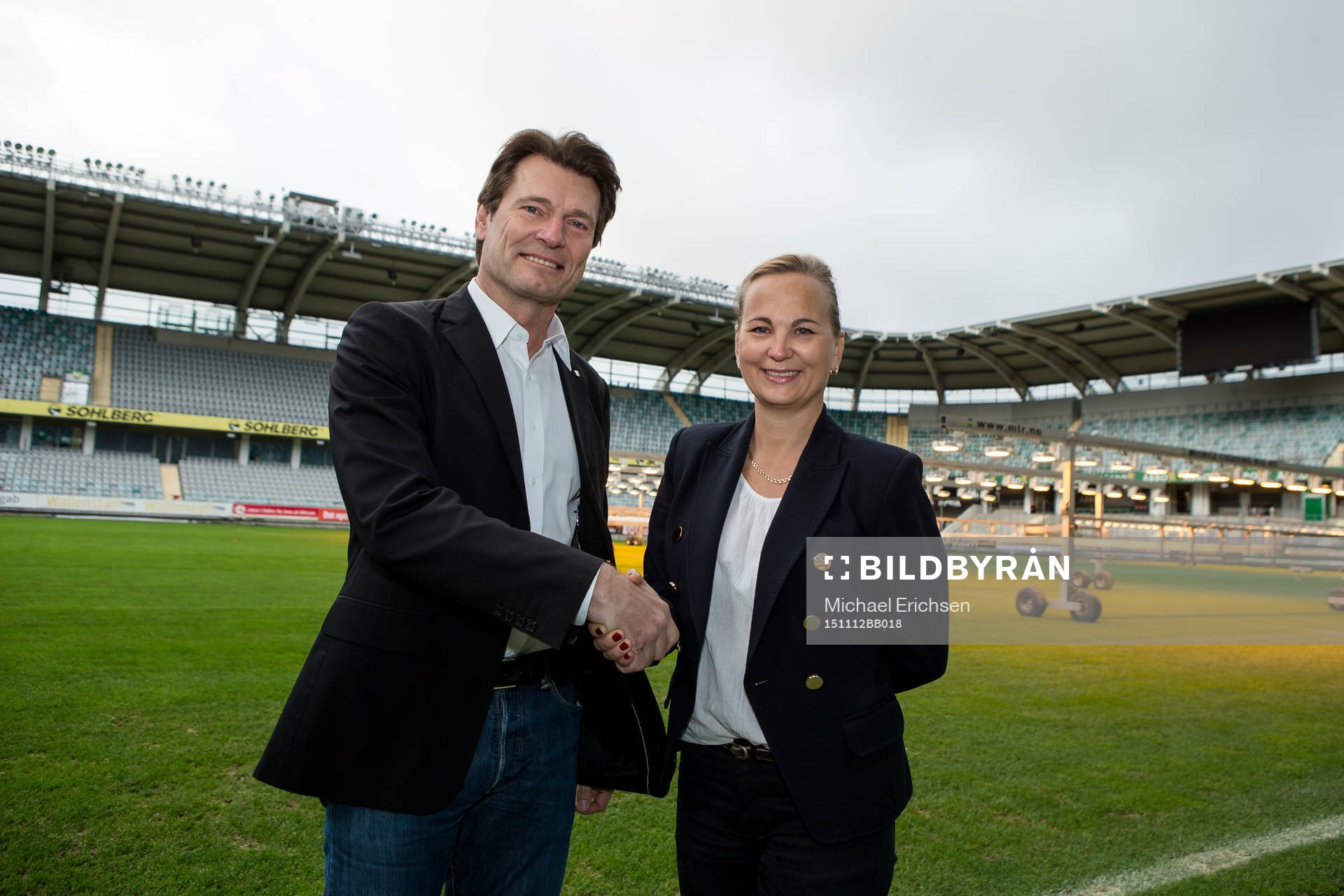 IFK Göteborgs klubbdirektör Martin Kurzwelly och Got