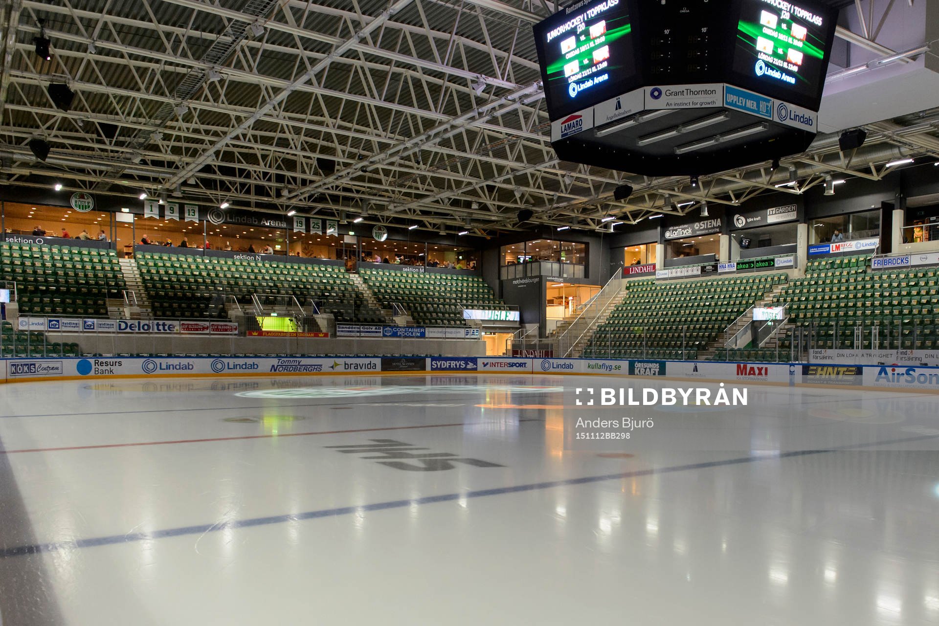 Interiör Lindab Arena