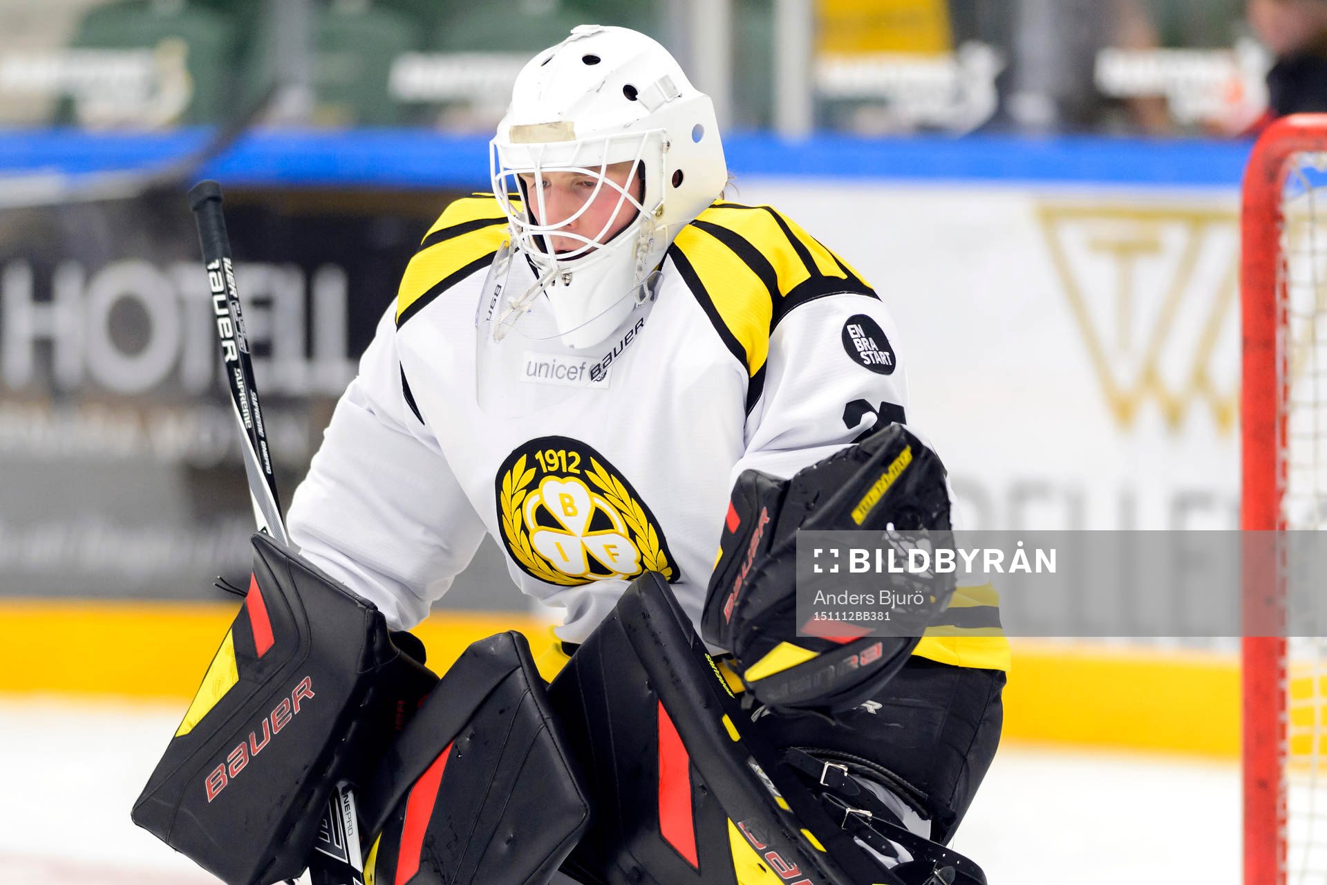 Brynäs målvakt John Morelius
