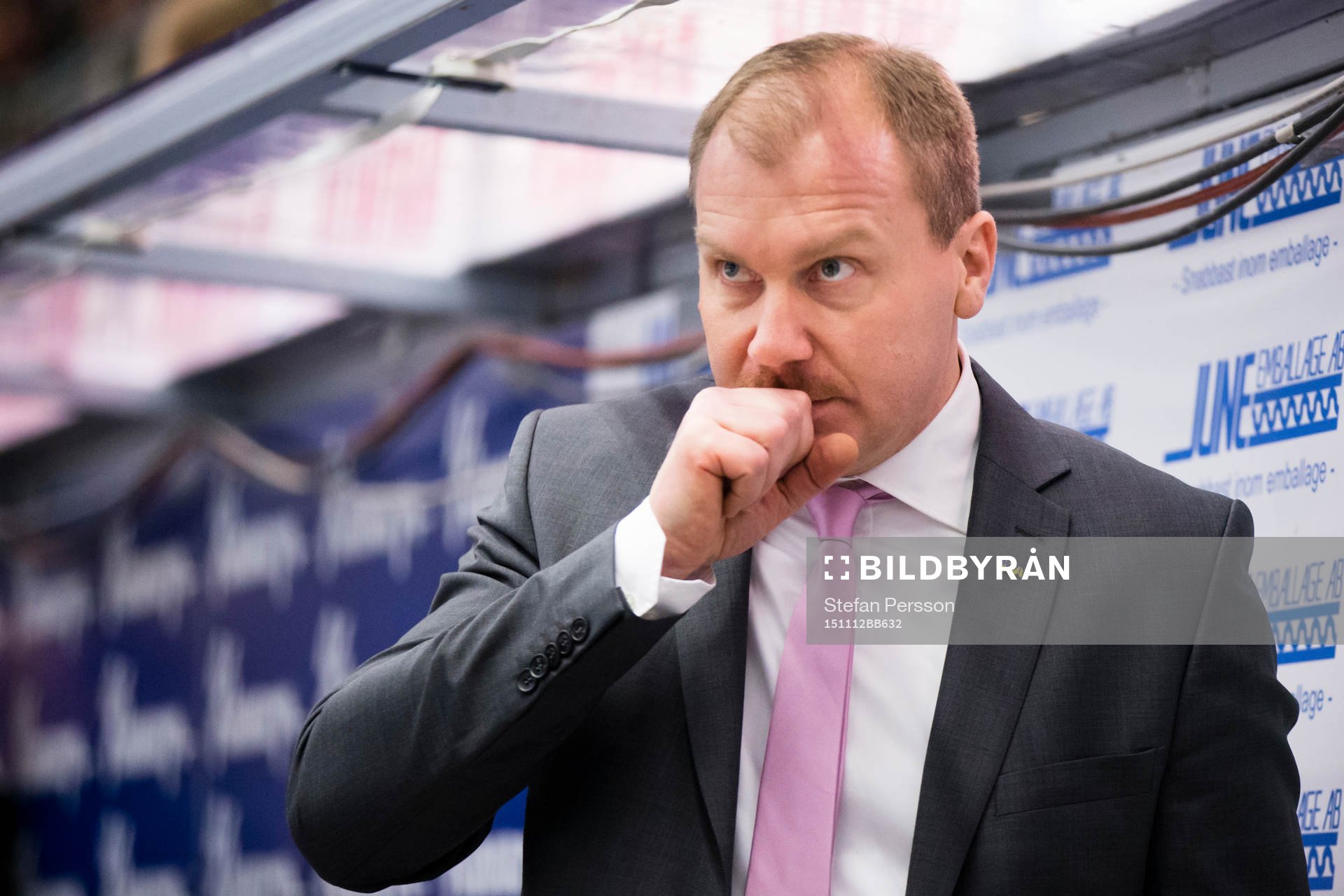 s tränare Johan Lindbom