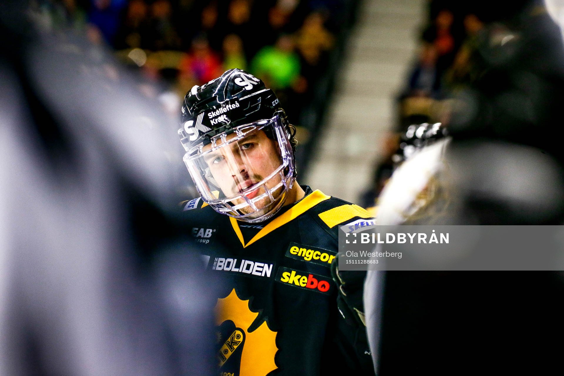 Skellefteås Axel Holmström jublar