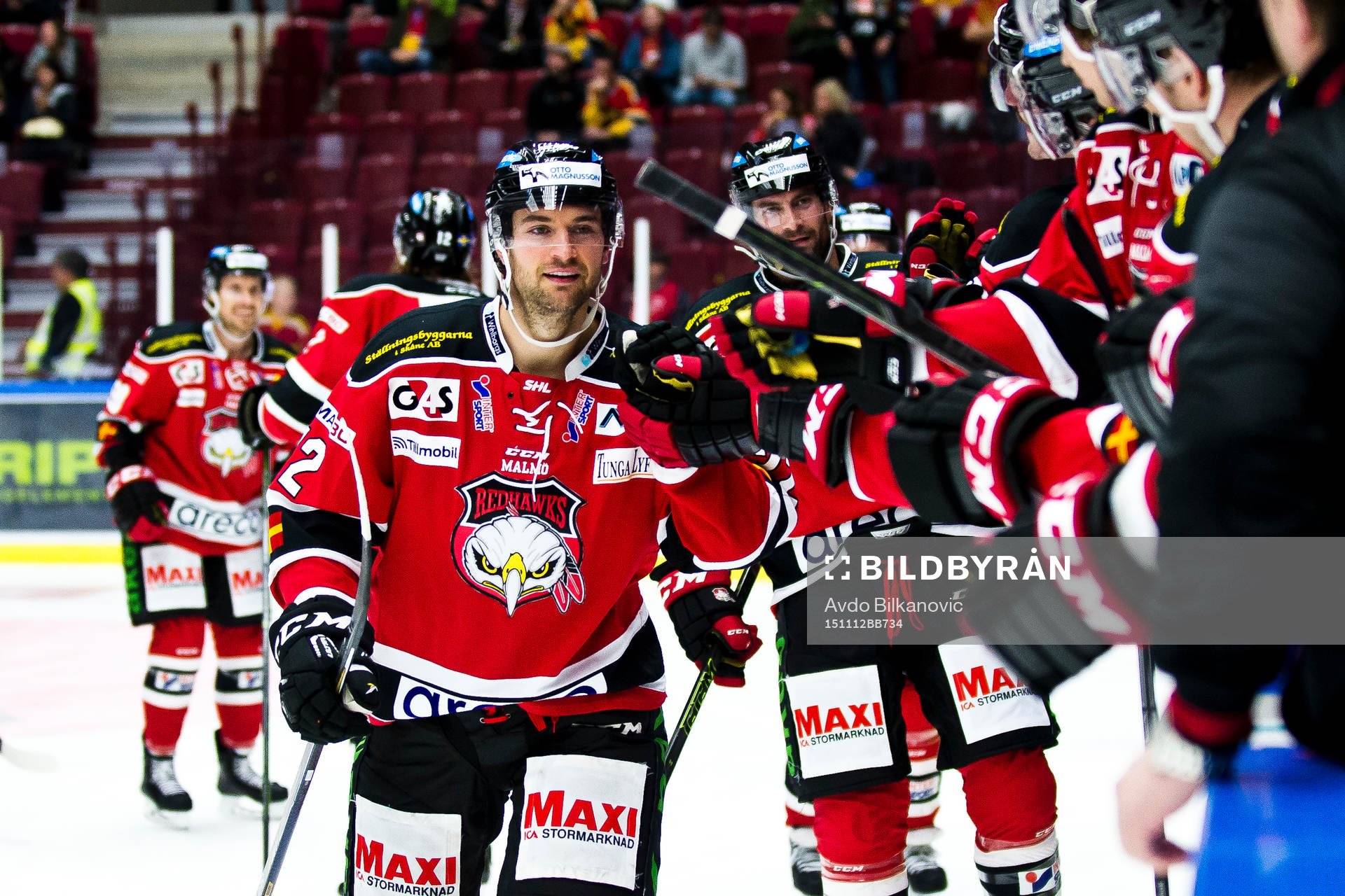 Malmö Redhawks T.J. Galiardi jublar