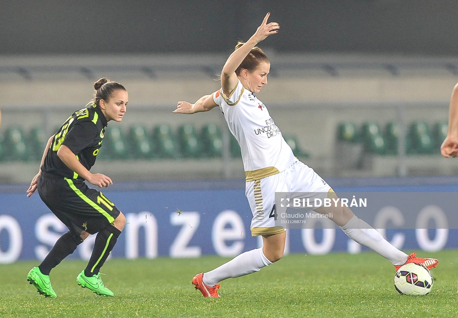 Rosengårds Emma Berglund och Veronas Tatiana Bonetti