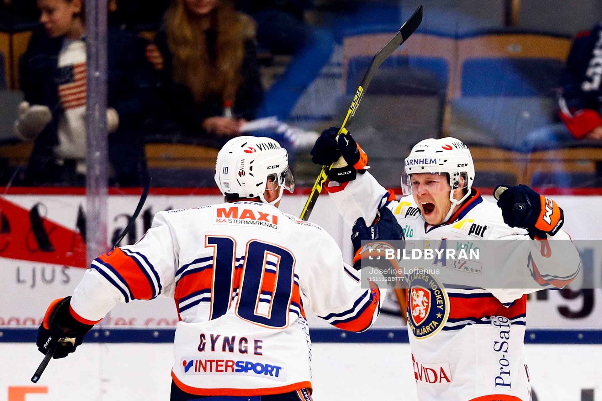 Växjös Tuomas Kiiskinen jublar