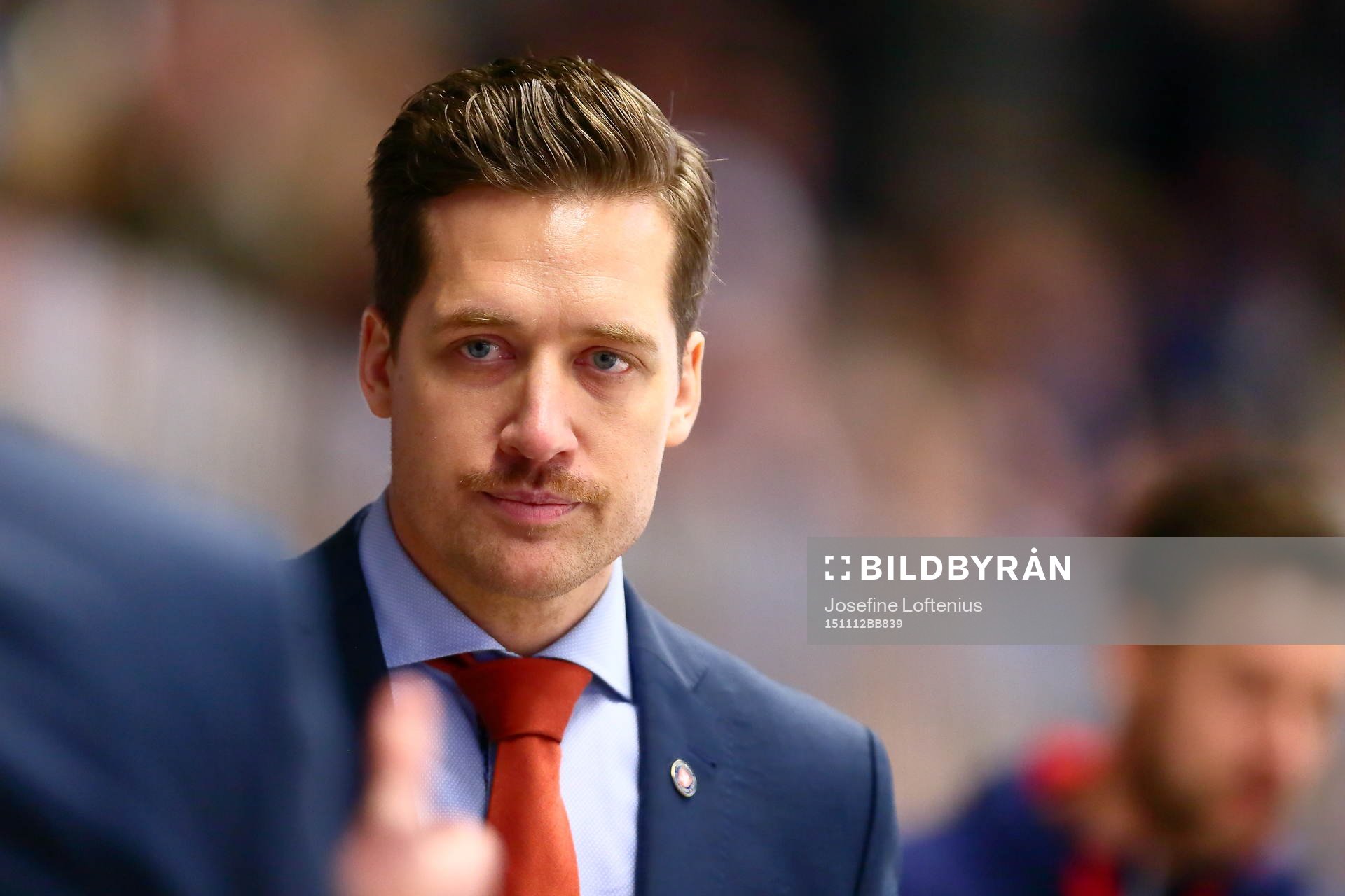 Växjös tränare Sam Hallam