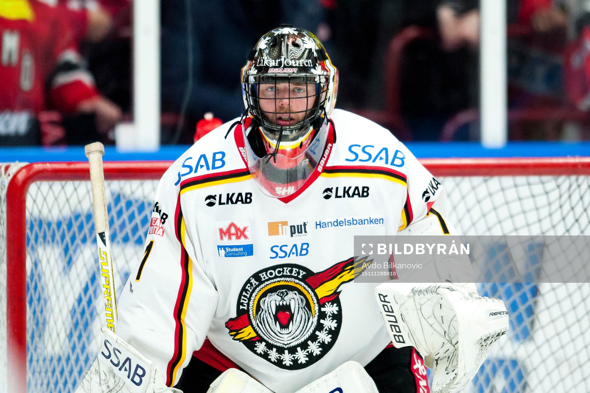 Luleås målvakt Daniel Larsson