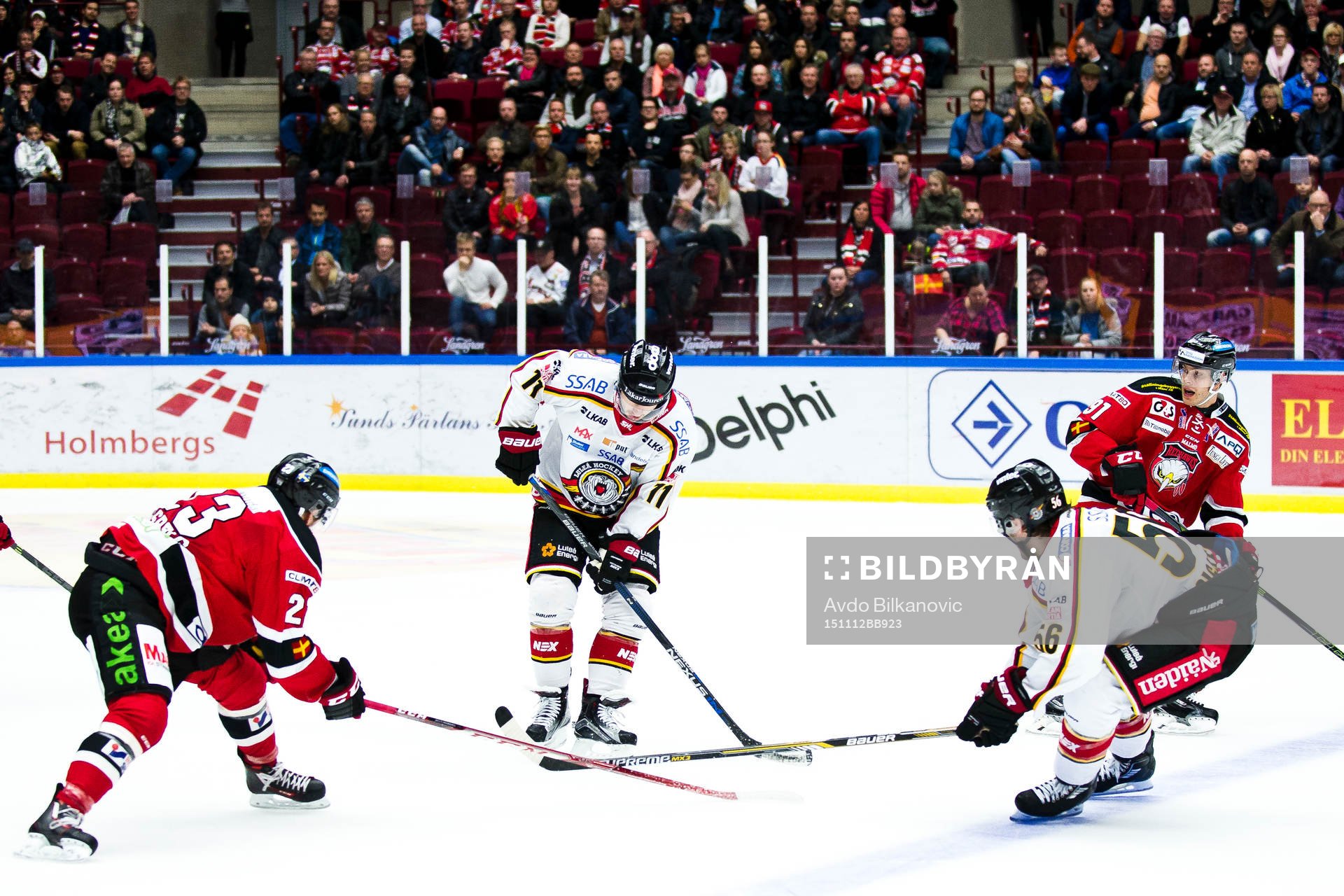 Malmö Redhawks Christoffer Forsberg, Luleås Jacob