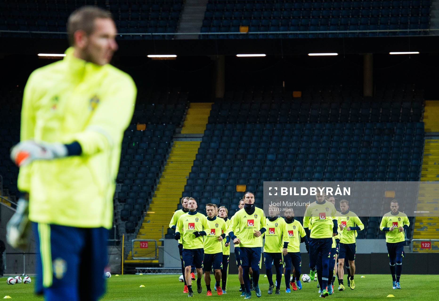 Sveriges fotbollslandslags träning