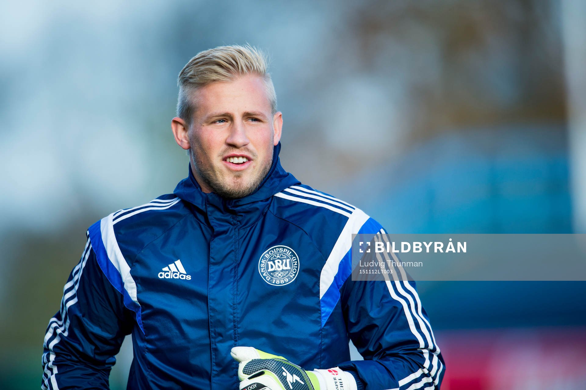 Danmarks målvakt Kasper Schmeichel