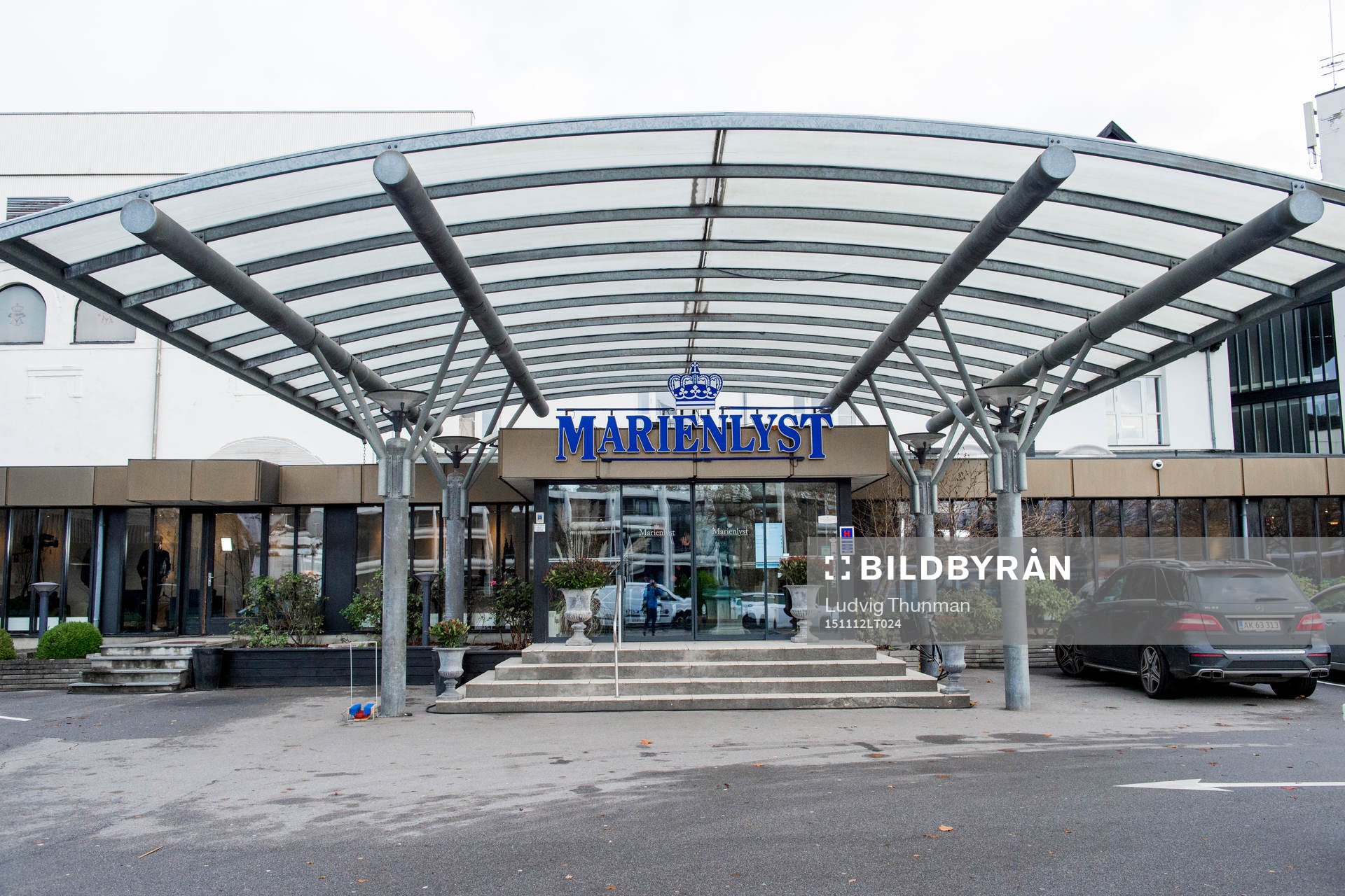 Exteriör över hotell Marienlyst pressträff