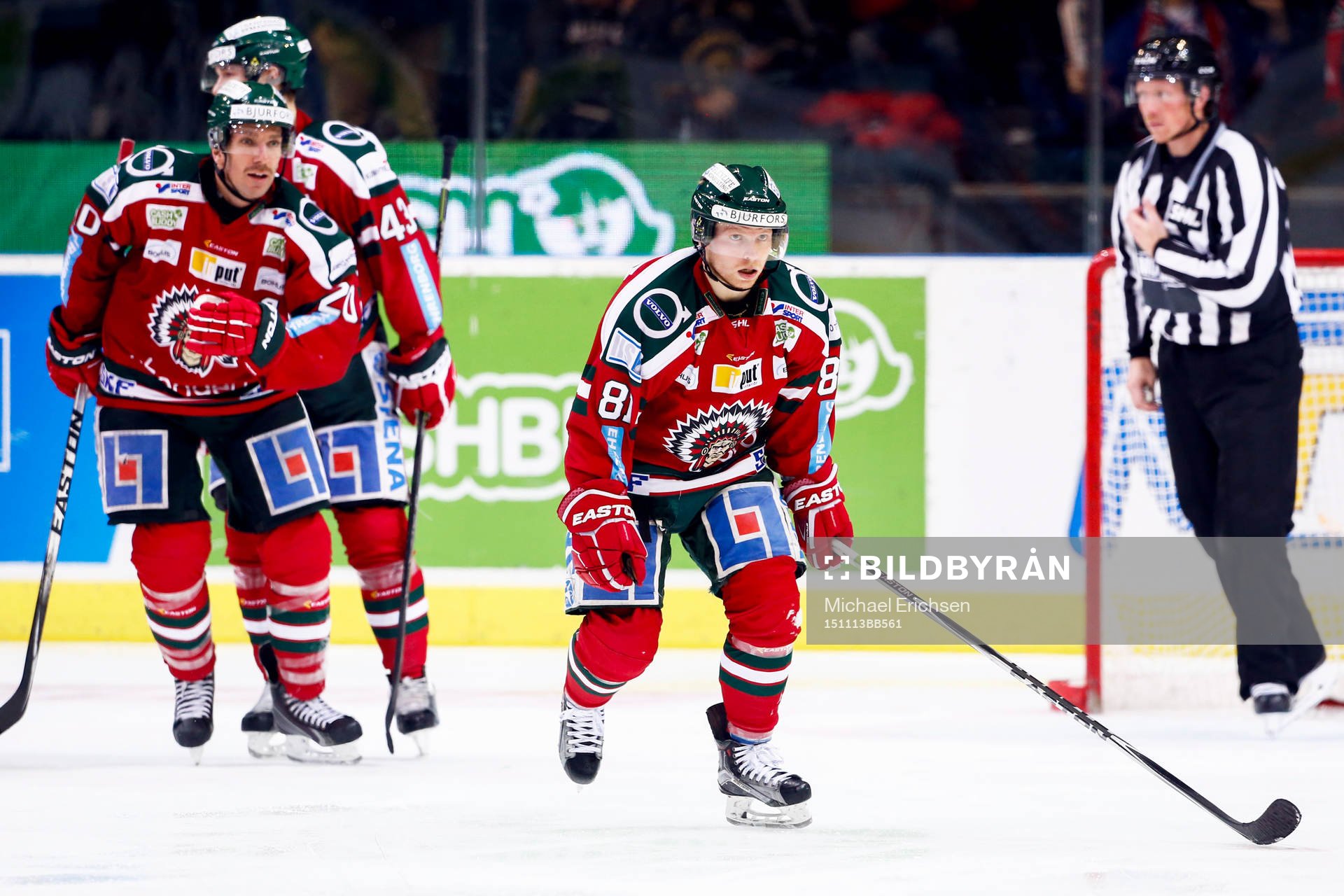Frölundas Ryan Lasch jublar