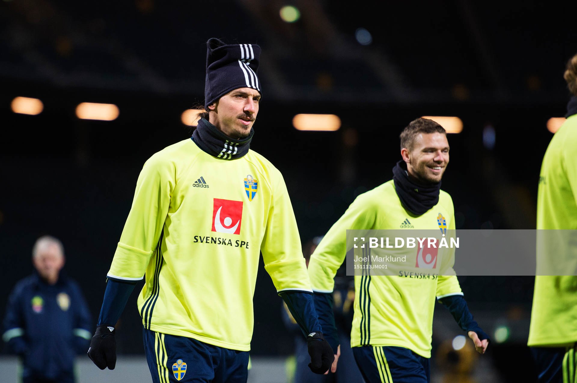 Zlatan Ibrahimovic och Marcus Berg