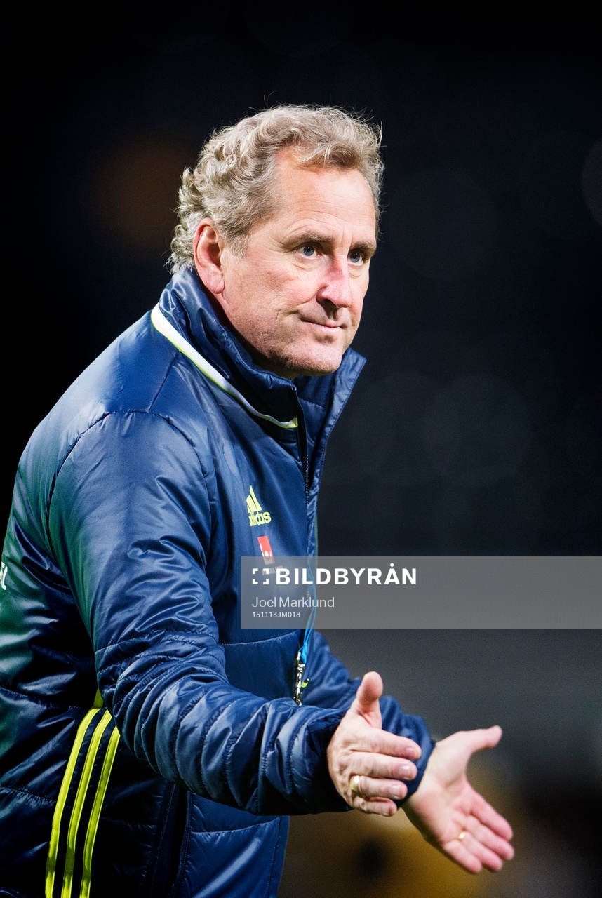 Förbundskapten Erik Hamrén