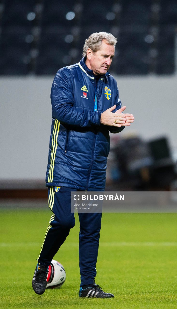 Förbundskapten Erik Hamrén