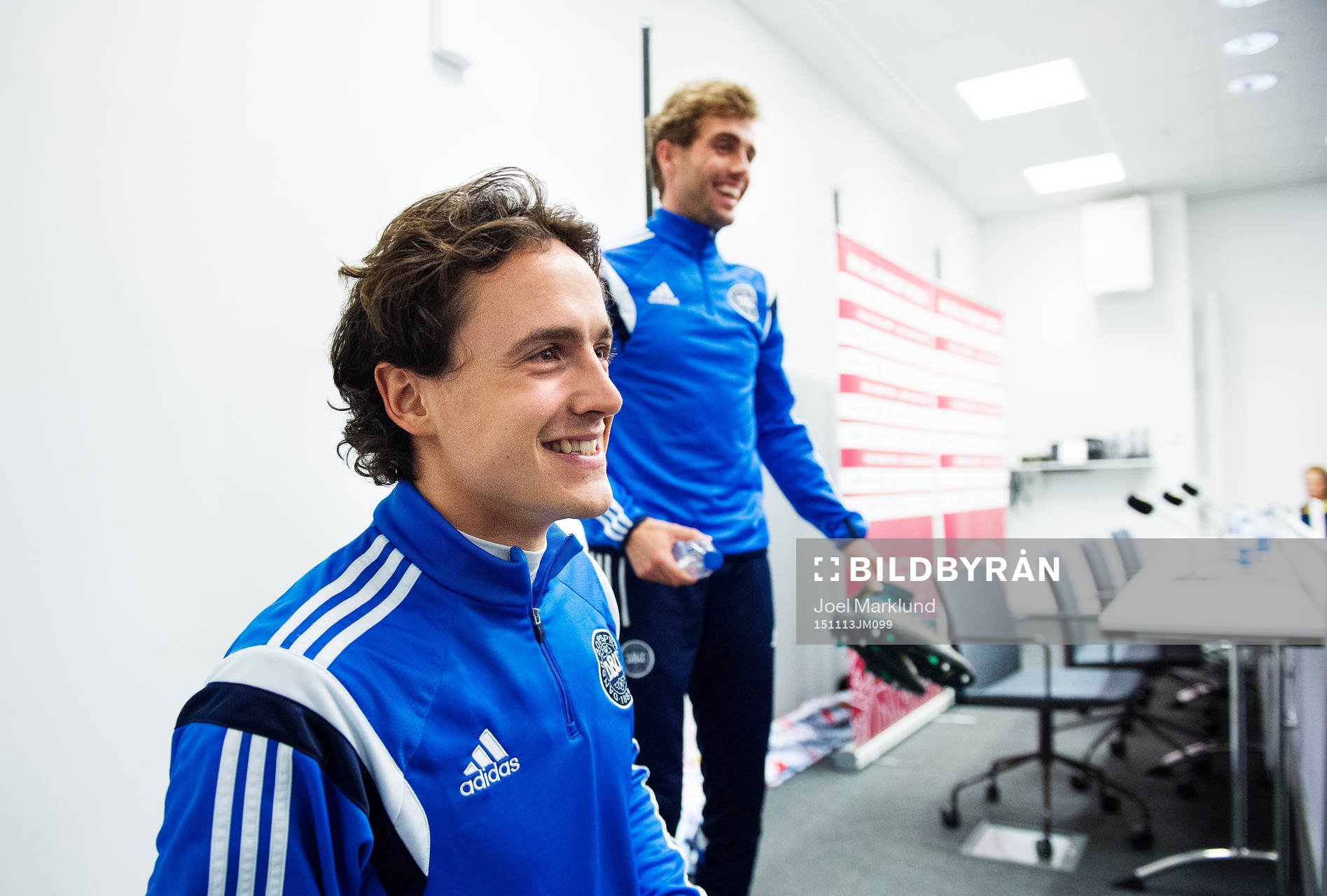 Thomas Delaney och Jakob Poulsen