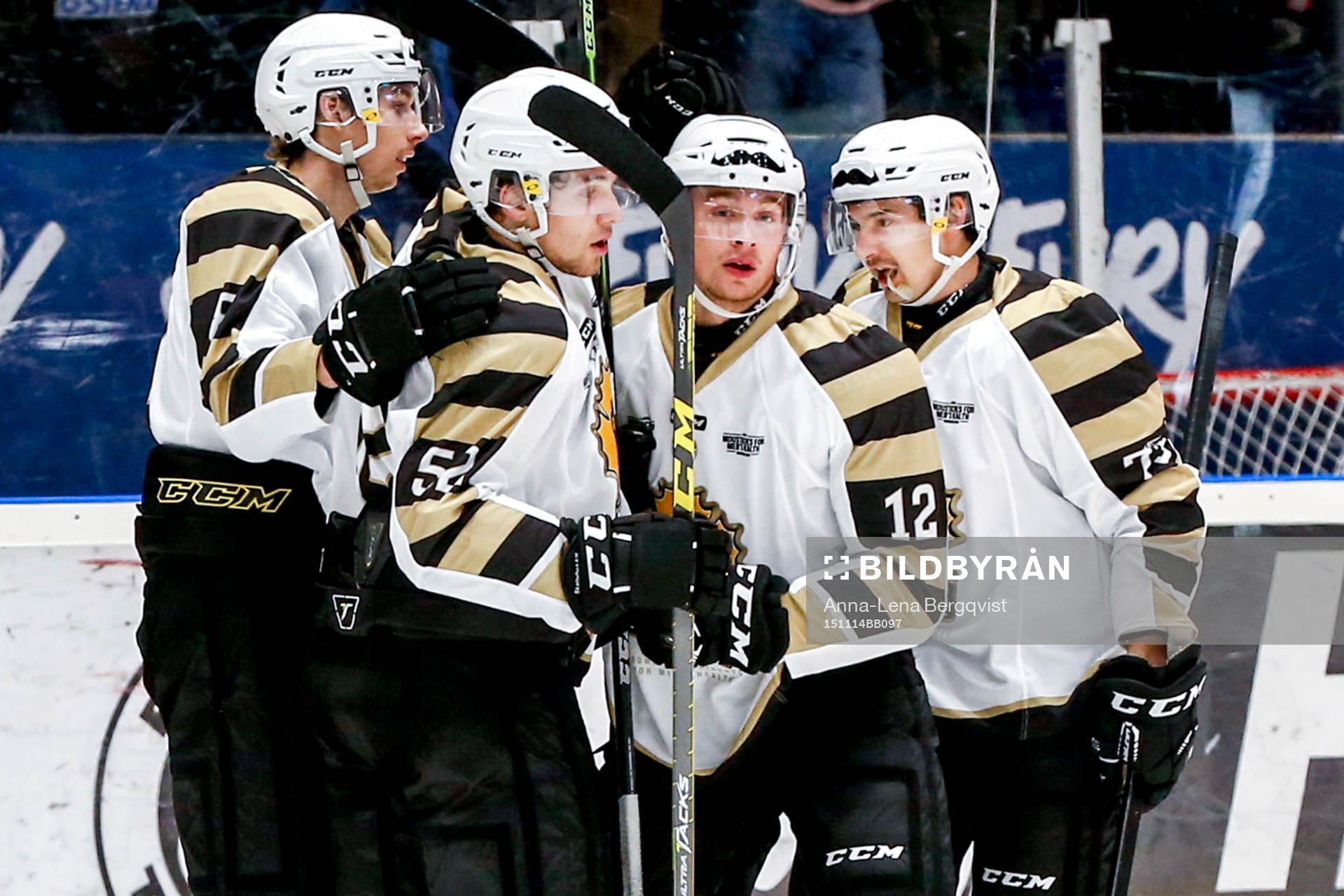 Skellefteås spelare jublar