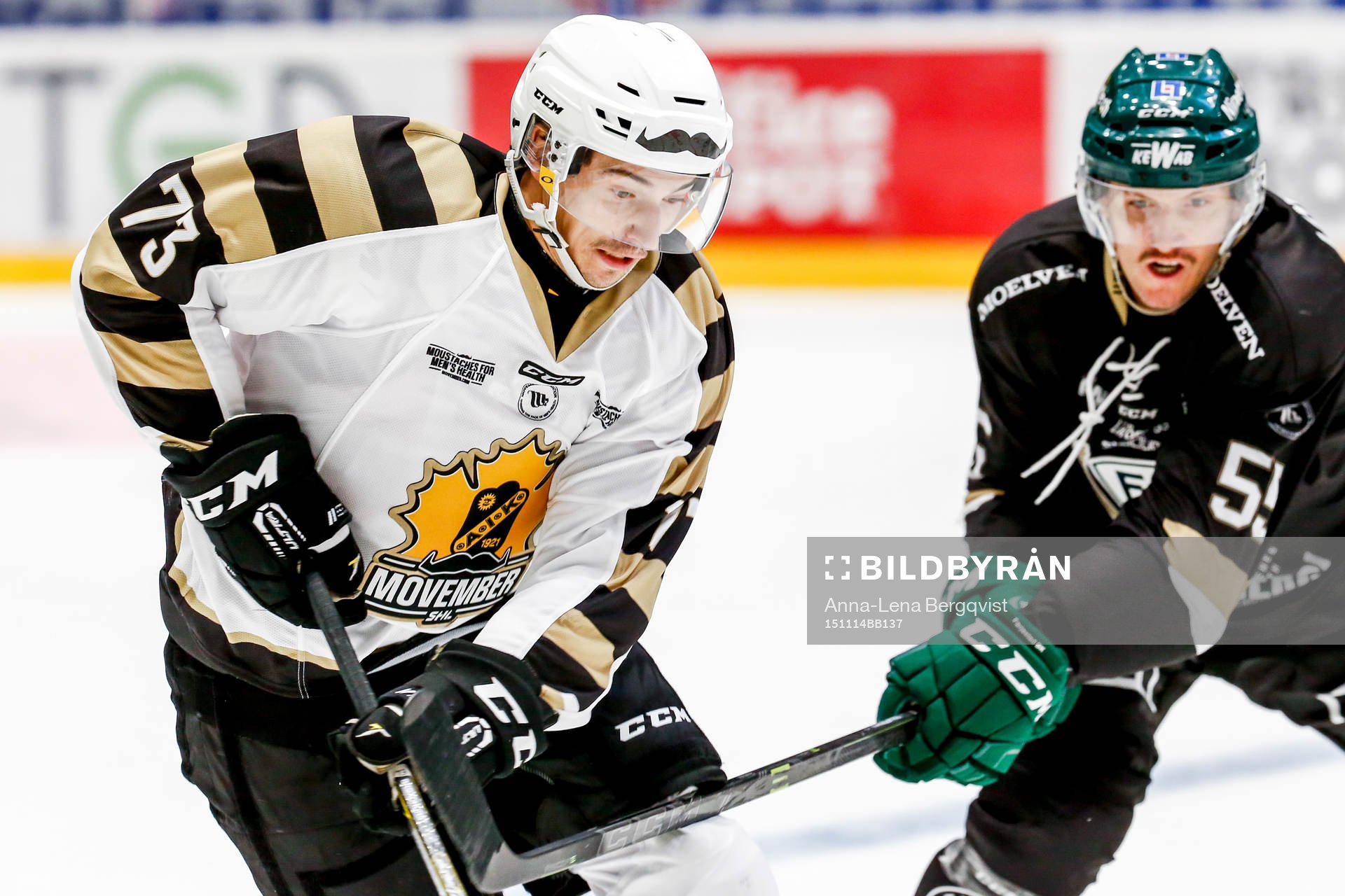 Skellefteås Terry Broadhurst och Färjestads Ole-Kristian