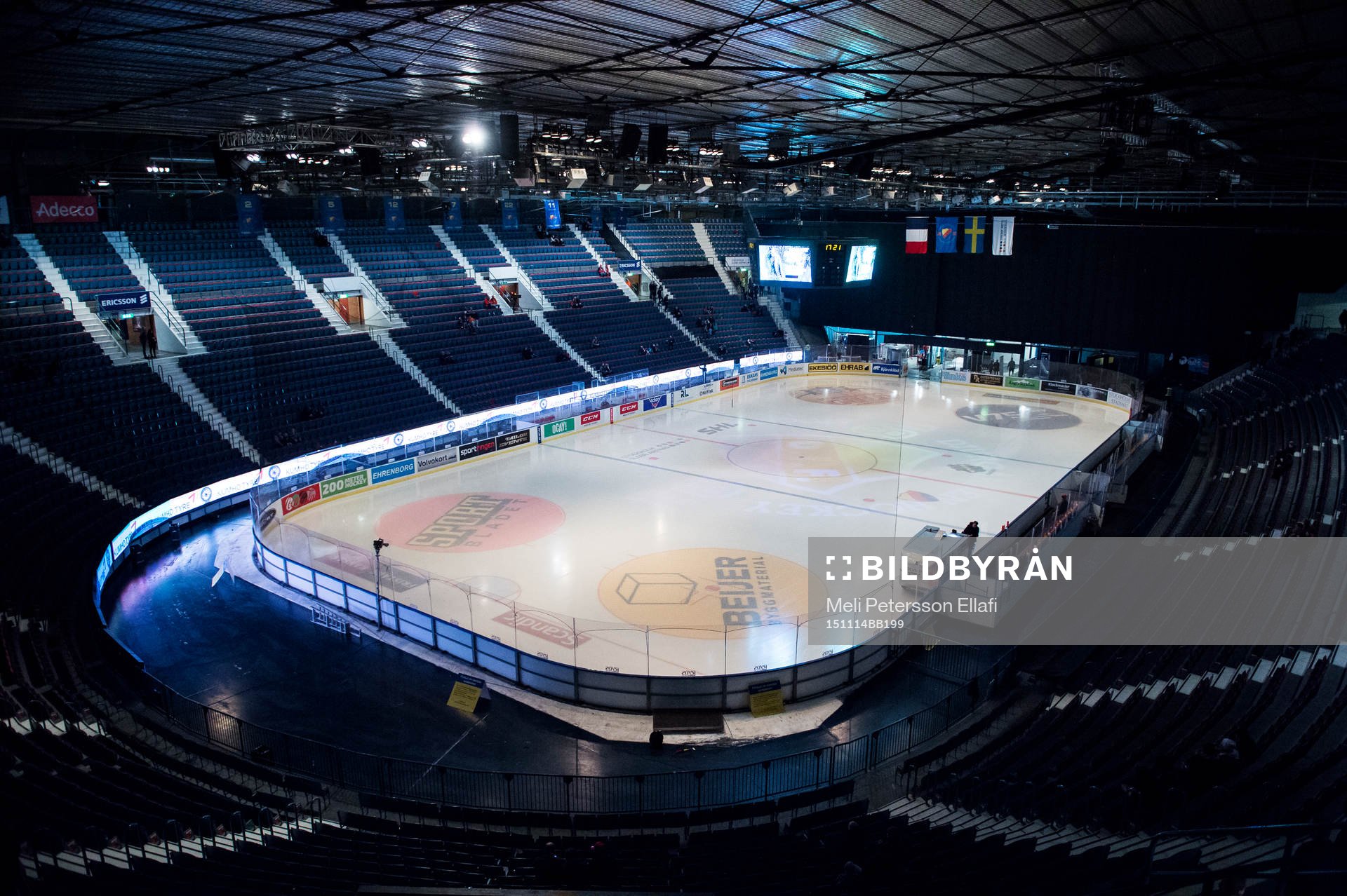 Interiör över Hovet