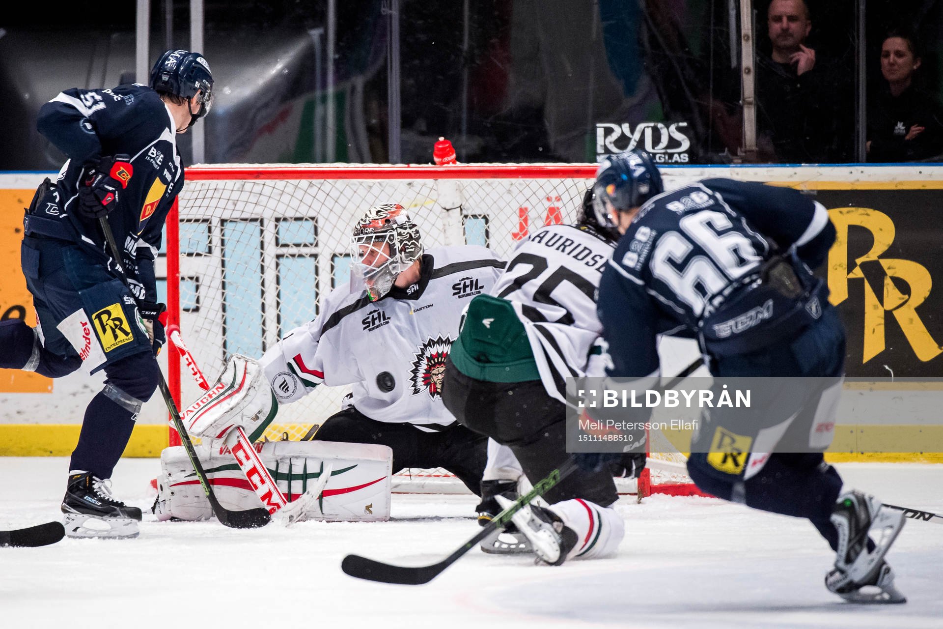 Djurgårdens Marcus Sörensen och Robin Alvarez oroar