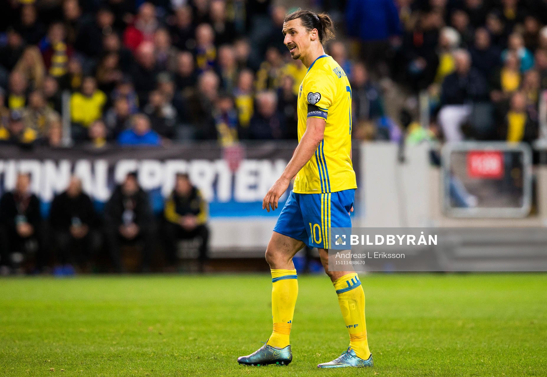 Sveriges Zlatan Ibrahimovic