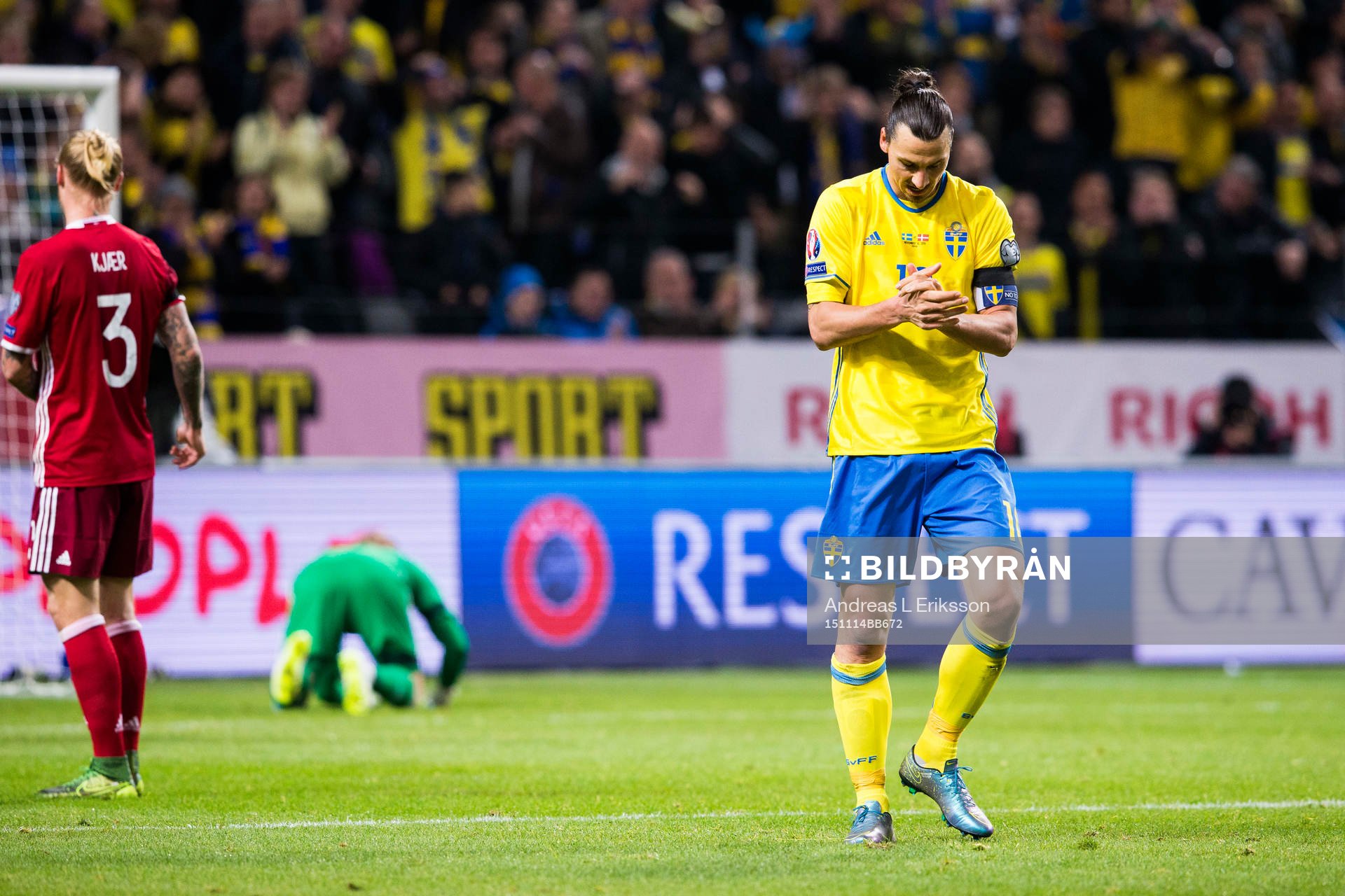 Sveriges Zlatan Ibrahimovic
