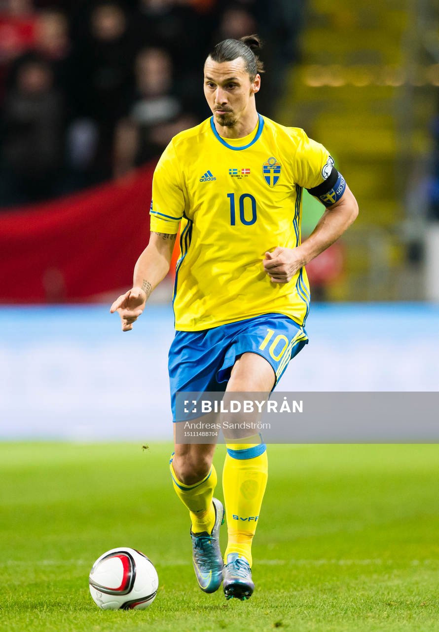 Sveriges Zlatan Ibrahimovic