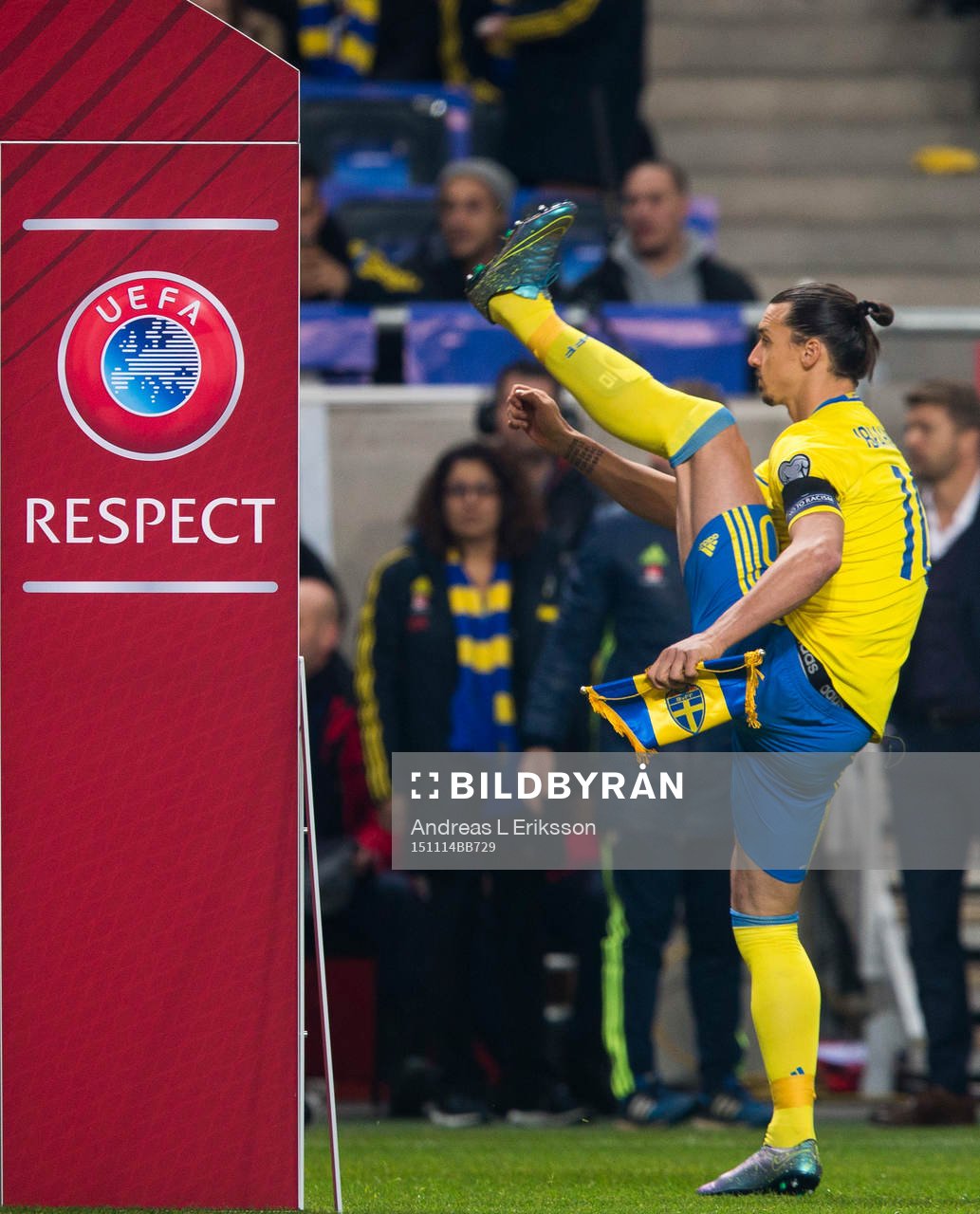 Sveriges Zlatan Ibrahimovic