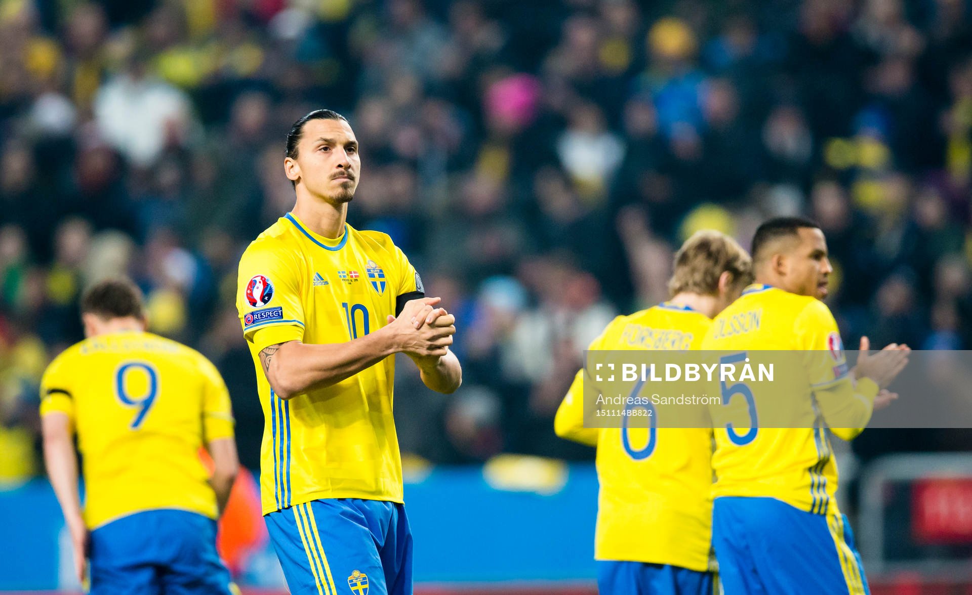 Sveriges Zlatan Ibrahimovic
