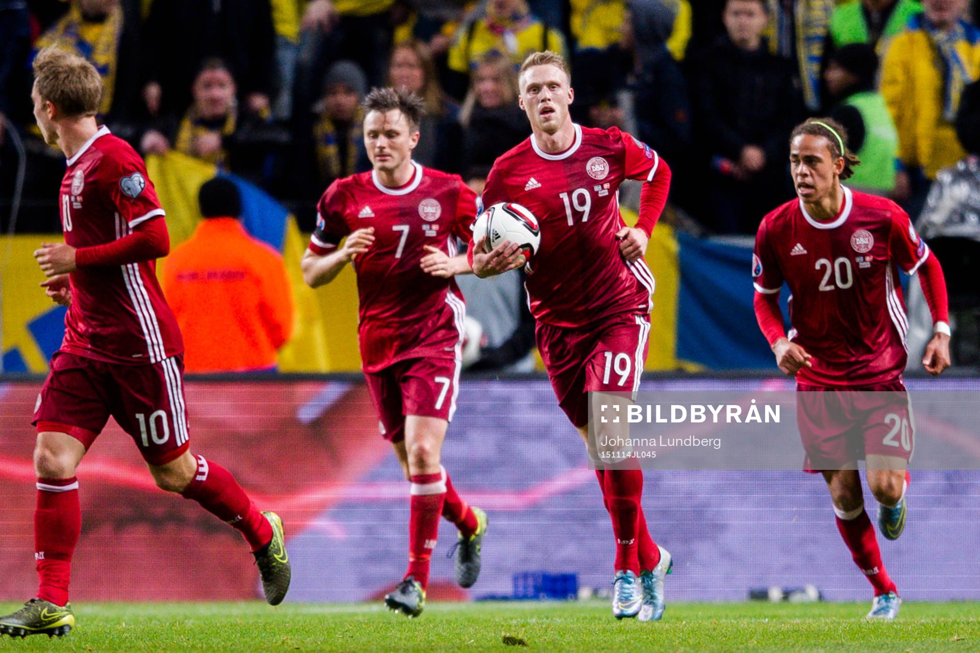 Danmarks Nicolai Jörgensen jublar