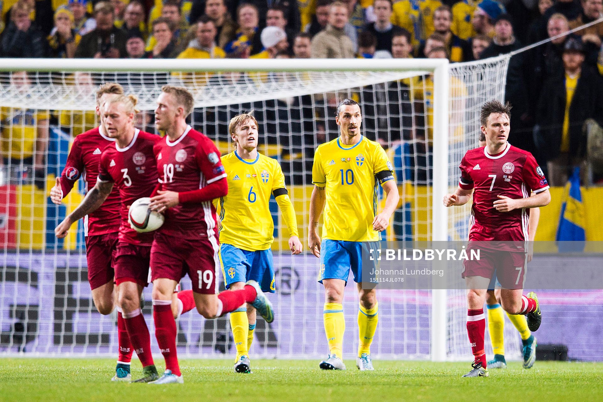 Sveriges Zlatan Ibrahimovic deppar