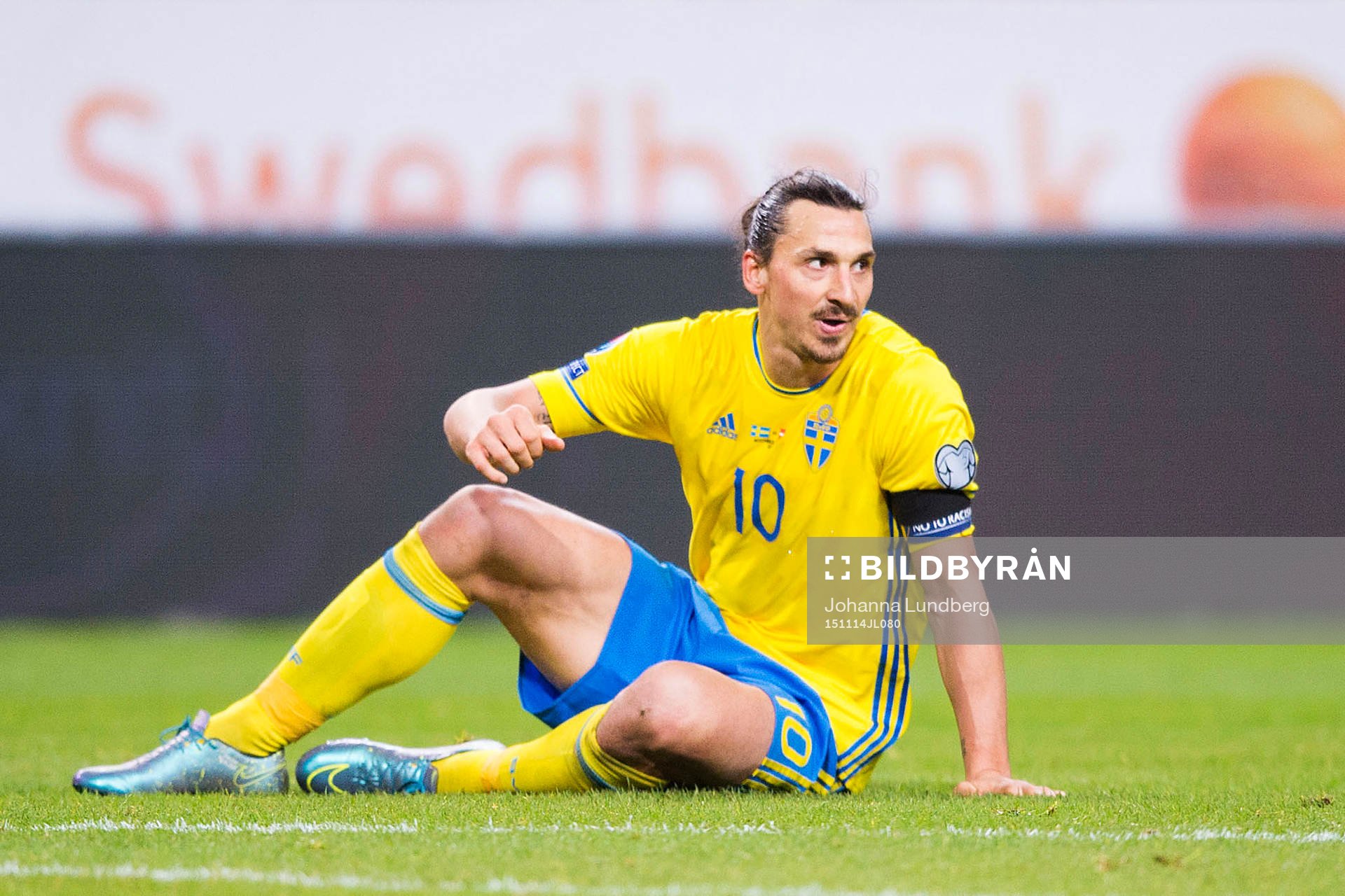 Sveriges Zlatan Ibrahimovic deppar