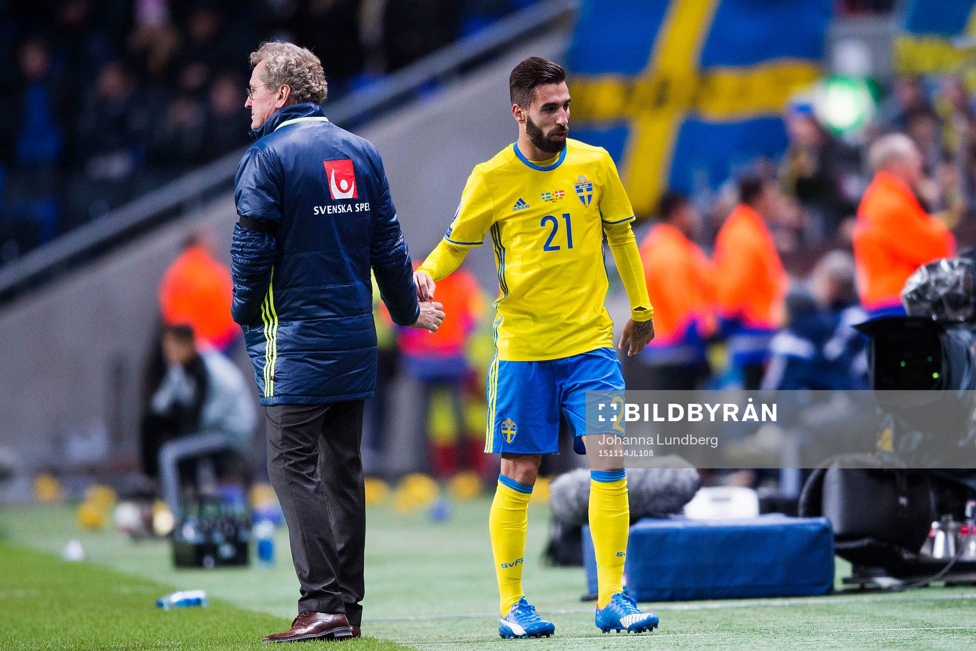 Sveriges Jimmy Durmaz byts ut