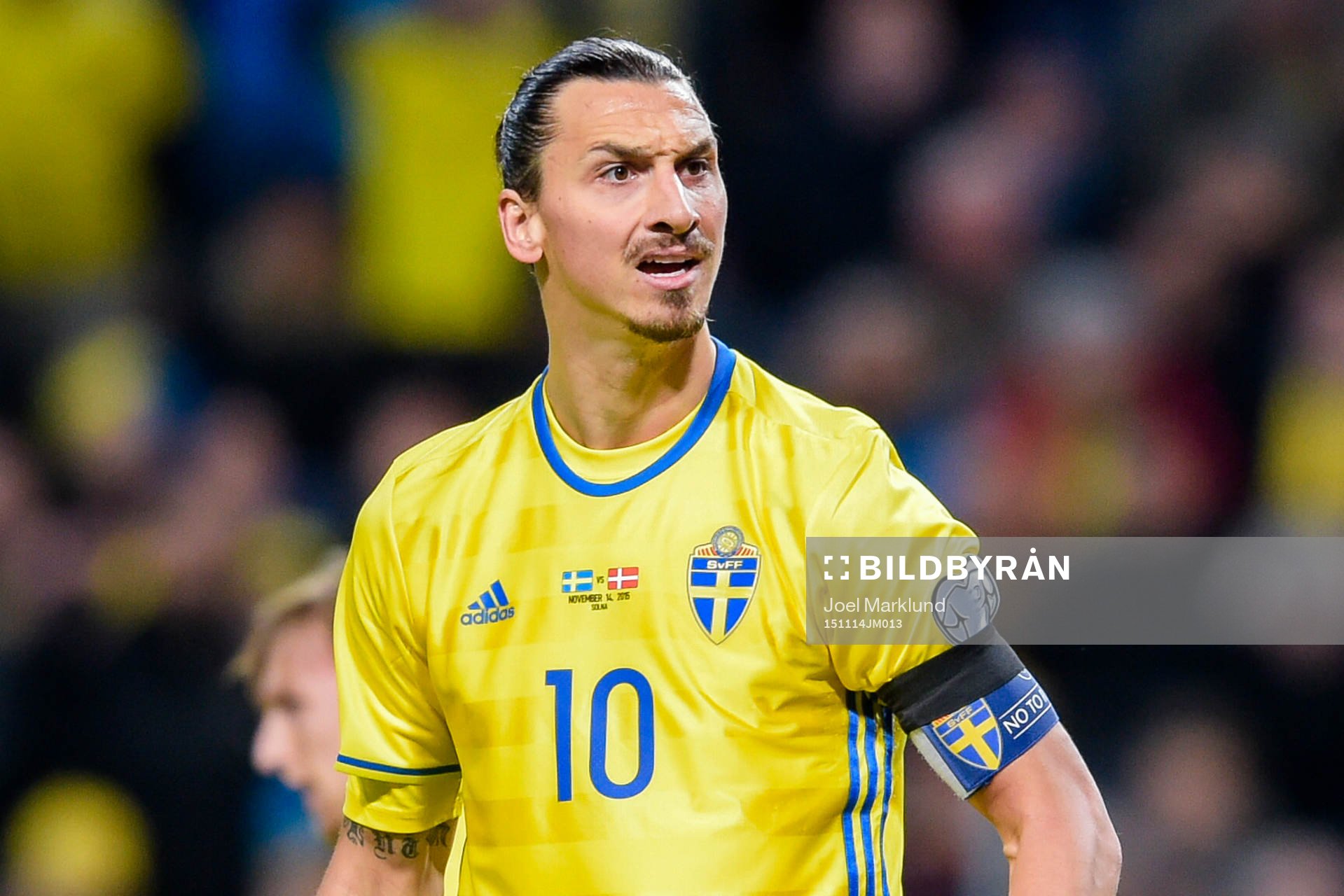 Sveriges Zlatan Ibrahimovic deppar