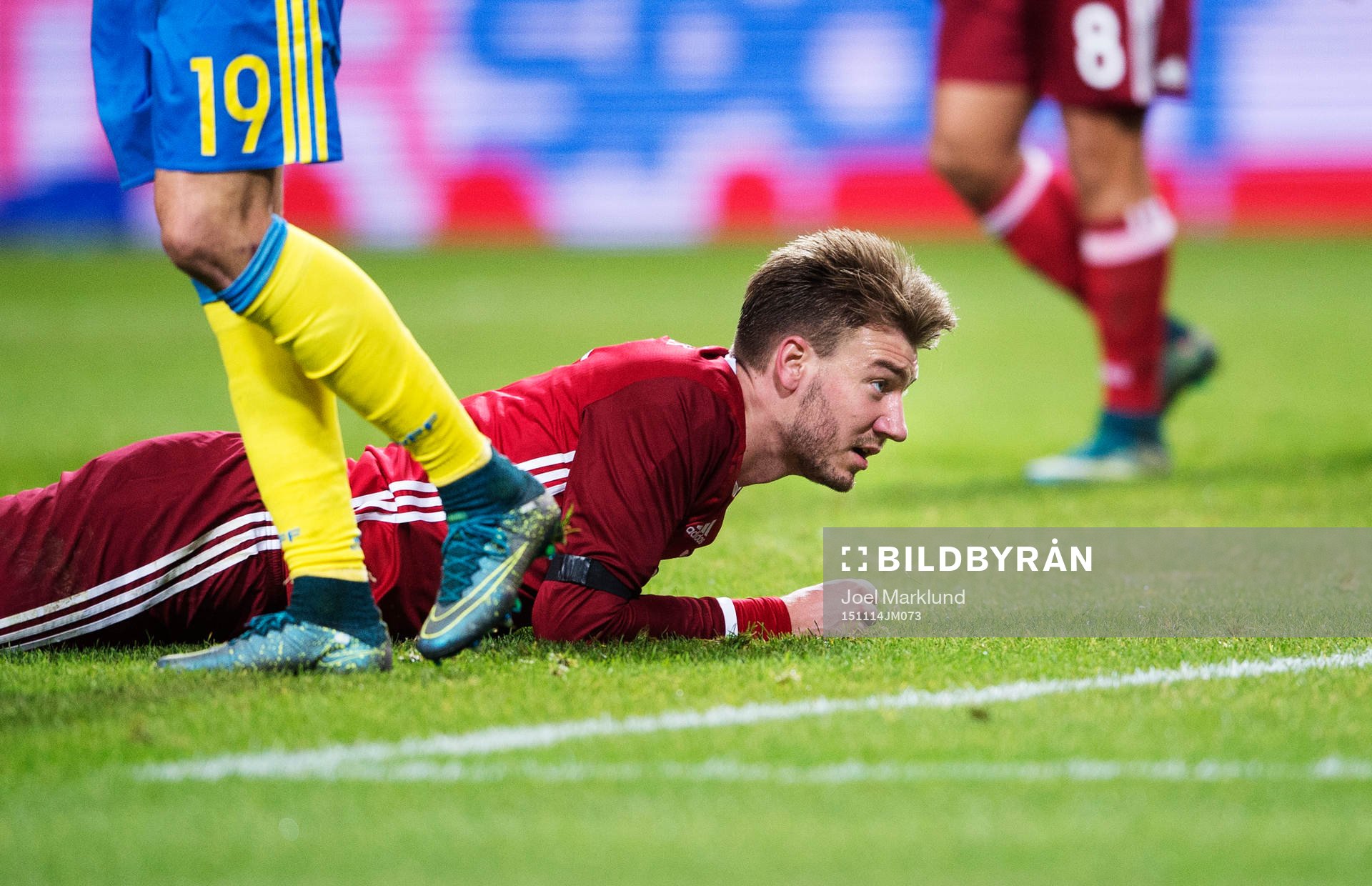 Danmarks Nicklas Bendtner deppar