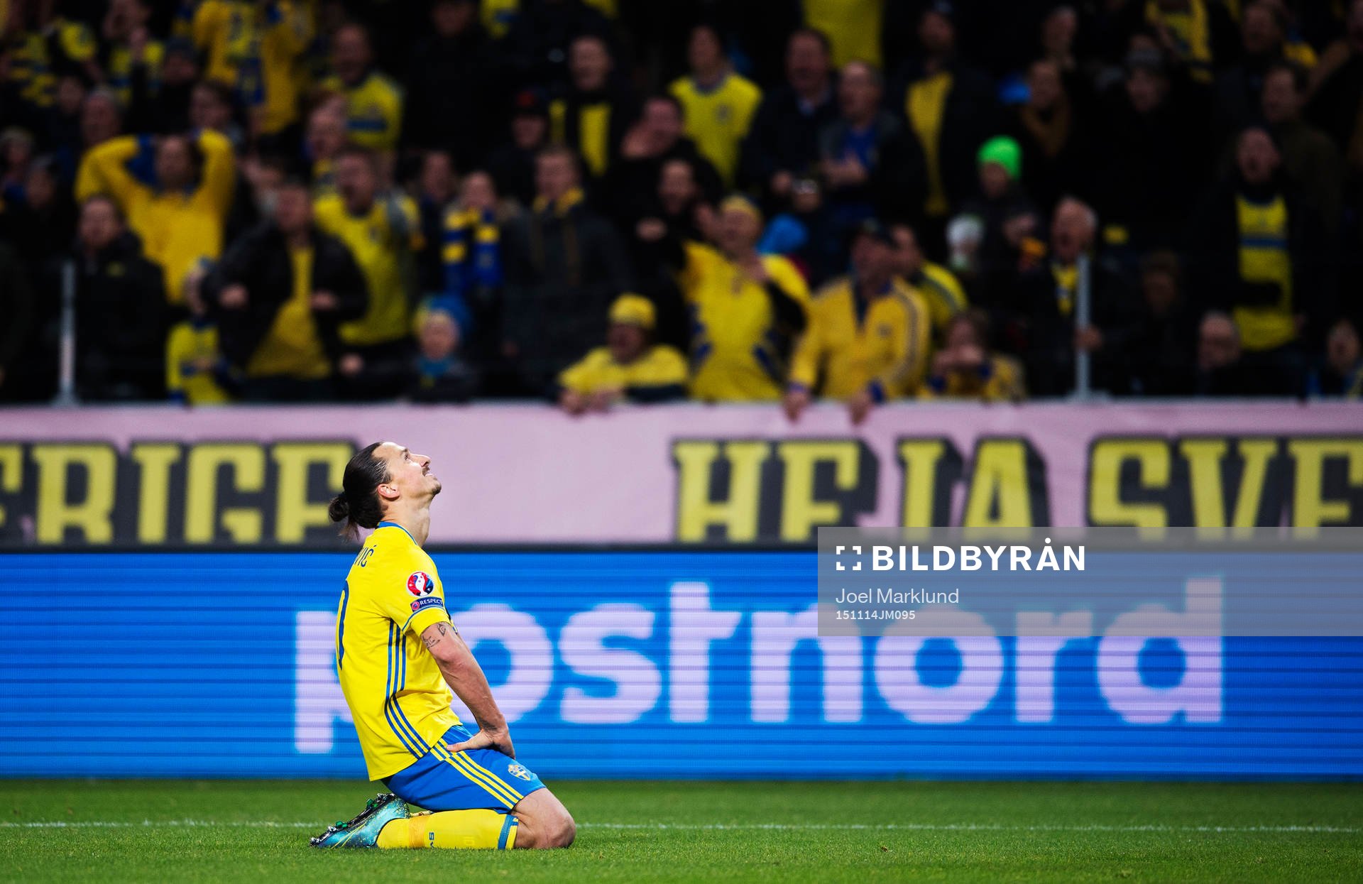 Sveriges Zlatan Ibrahimovic deppar