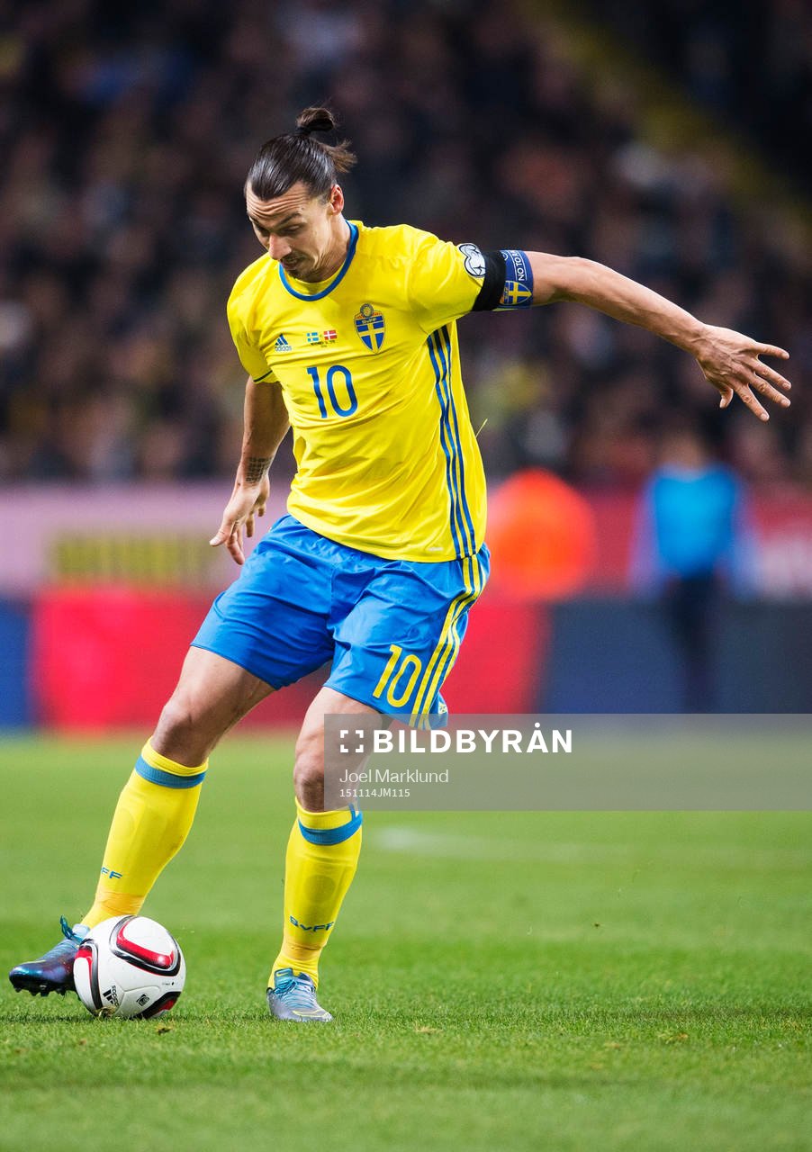 Sveriges Zlatan Ibrahimovic