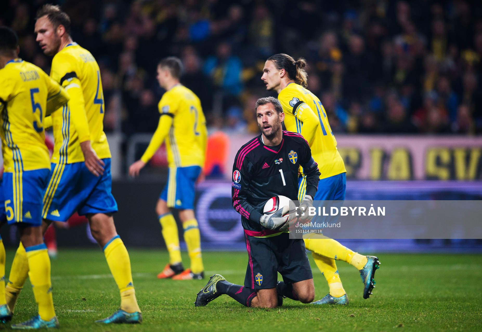 Sveriges målvakt Andreas Isaksson